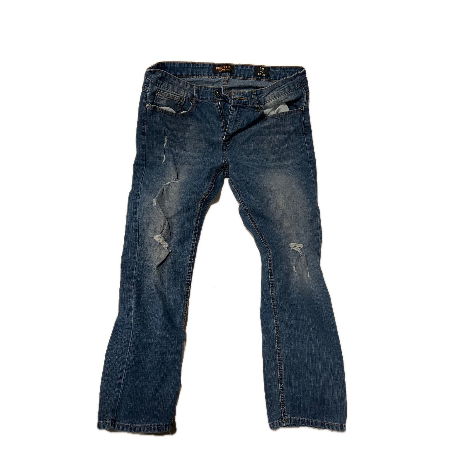 Ring Of Fire Ring Of Fire Slim Fit Jeans Mens 34x30 Size US 34 / EU 50 - 1 Thumbnail