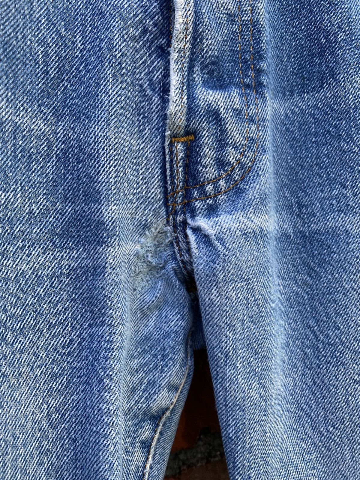 Levi's Vintage Clothing W28x30 Vintage levi's 501 redline ripped distressed USA Size US 28 / EU 44 - 5 Thumbnail