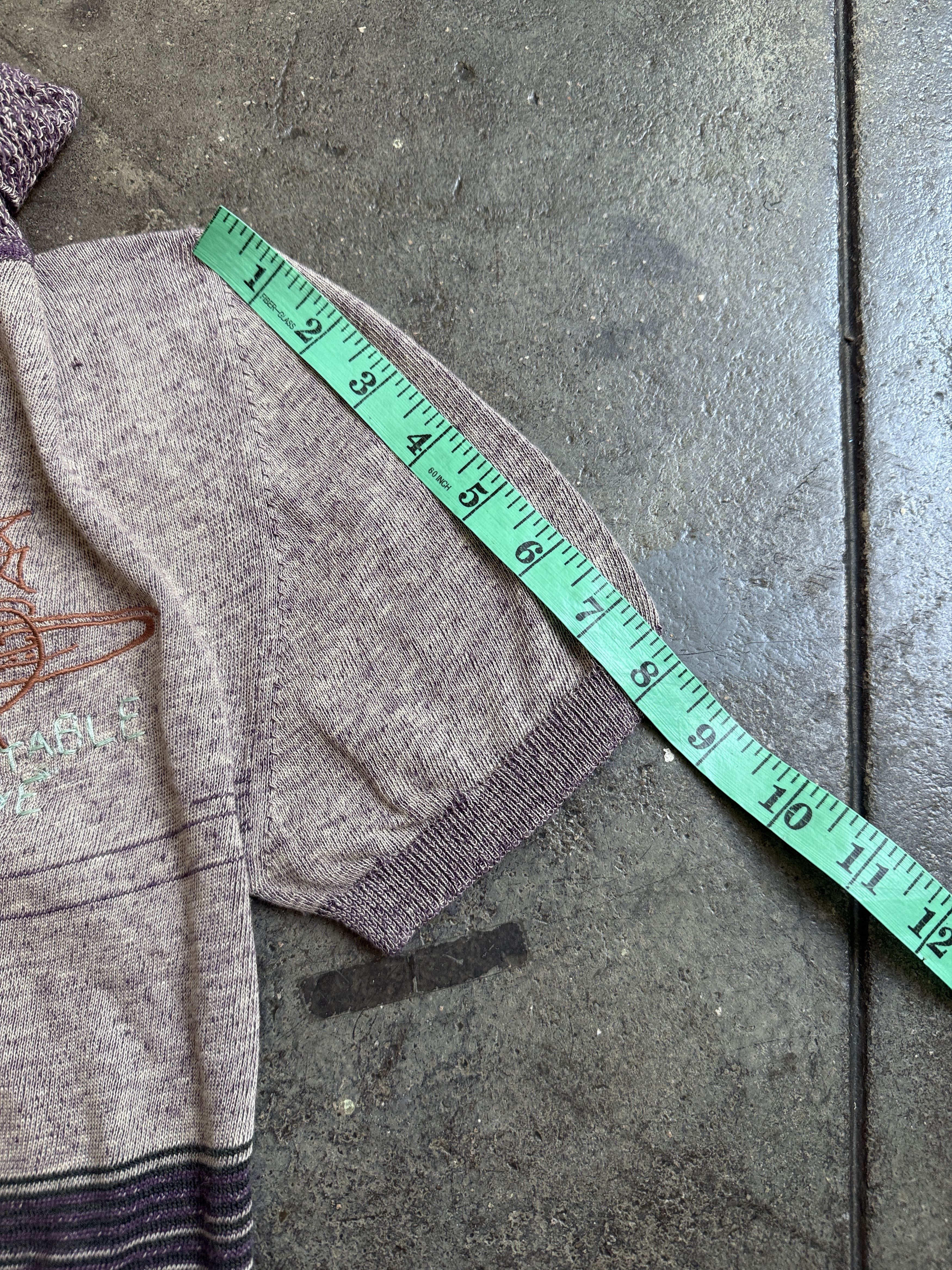 Vivienne Westwood New 2014 Gold Label Purple Knitted Silk Yarn Polo Size M / US 6-8 / IT 42-44 - 15 Thumbnail