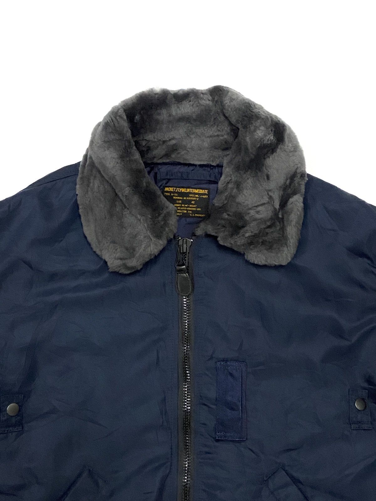 Japanese Brand HOUSTON B-15C Flight Jacket Size US L / EU 52-54 / 3 - 8 Thumbnail
