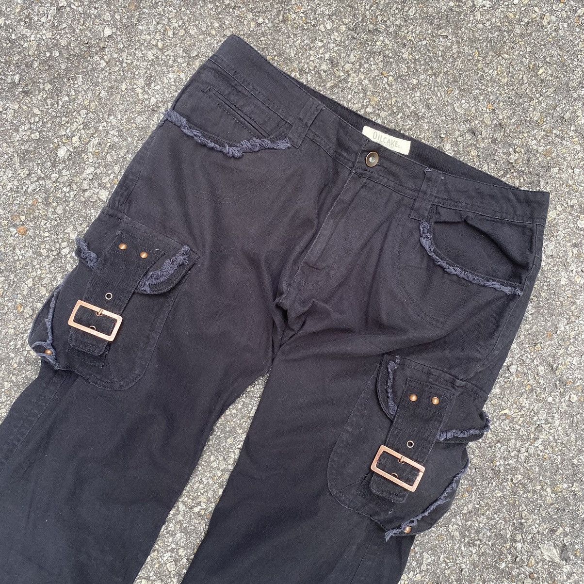 Hysteric Glamour Flare Cargo Pants Boot Cut Jeans LGB Multi Pocket Size US 32 / EU 48 - 5 Thumbnail