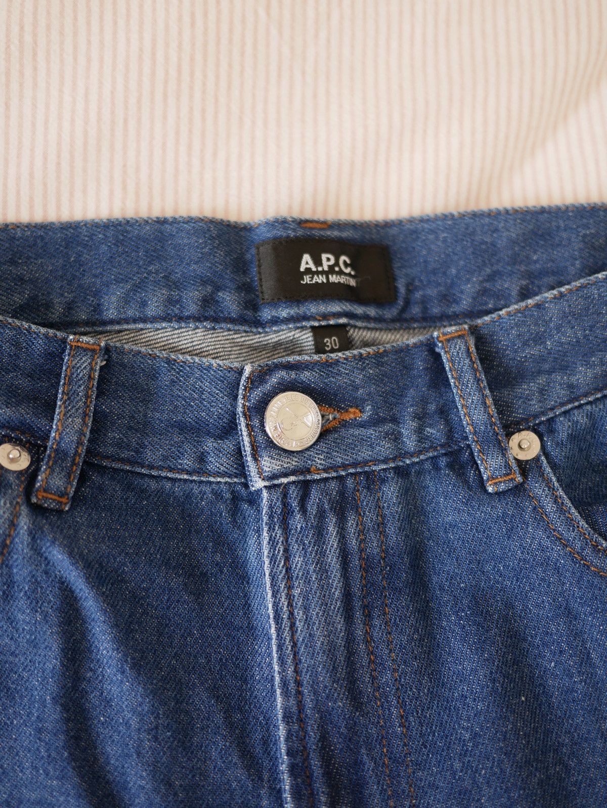 A.P.C. A.P.C Martin Jeans - Blue Size US 30 / EU 46 - 4 Thumbnail