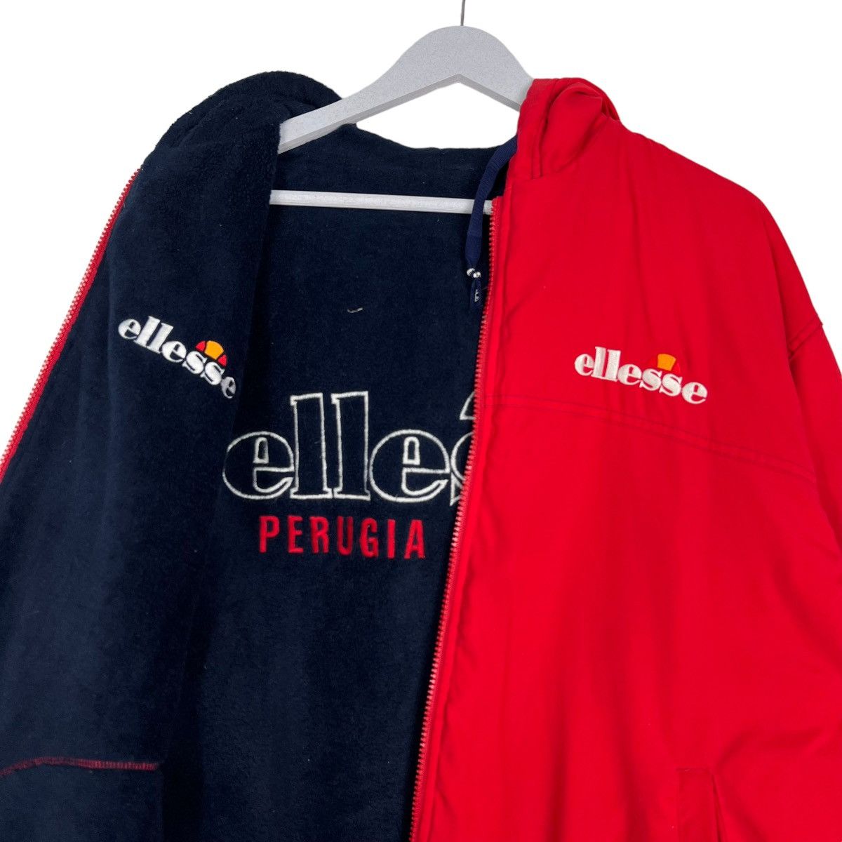 Ellesse 🔥 VINTAGE ELLESSE REVERSIBLE BIG LOGO JACKET Size US M / EU 48-50 / 2 - 12 Thumbnail