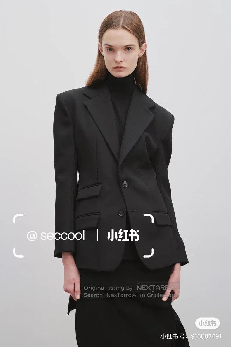 The Row The Row size 0 Classic black blazer Size S / US 4 / IT 40 - 6 Thumbnail