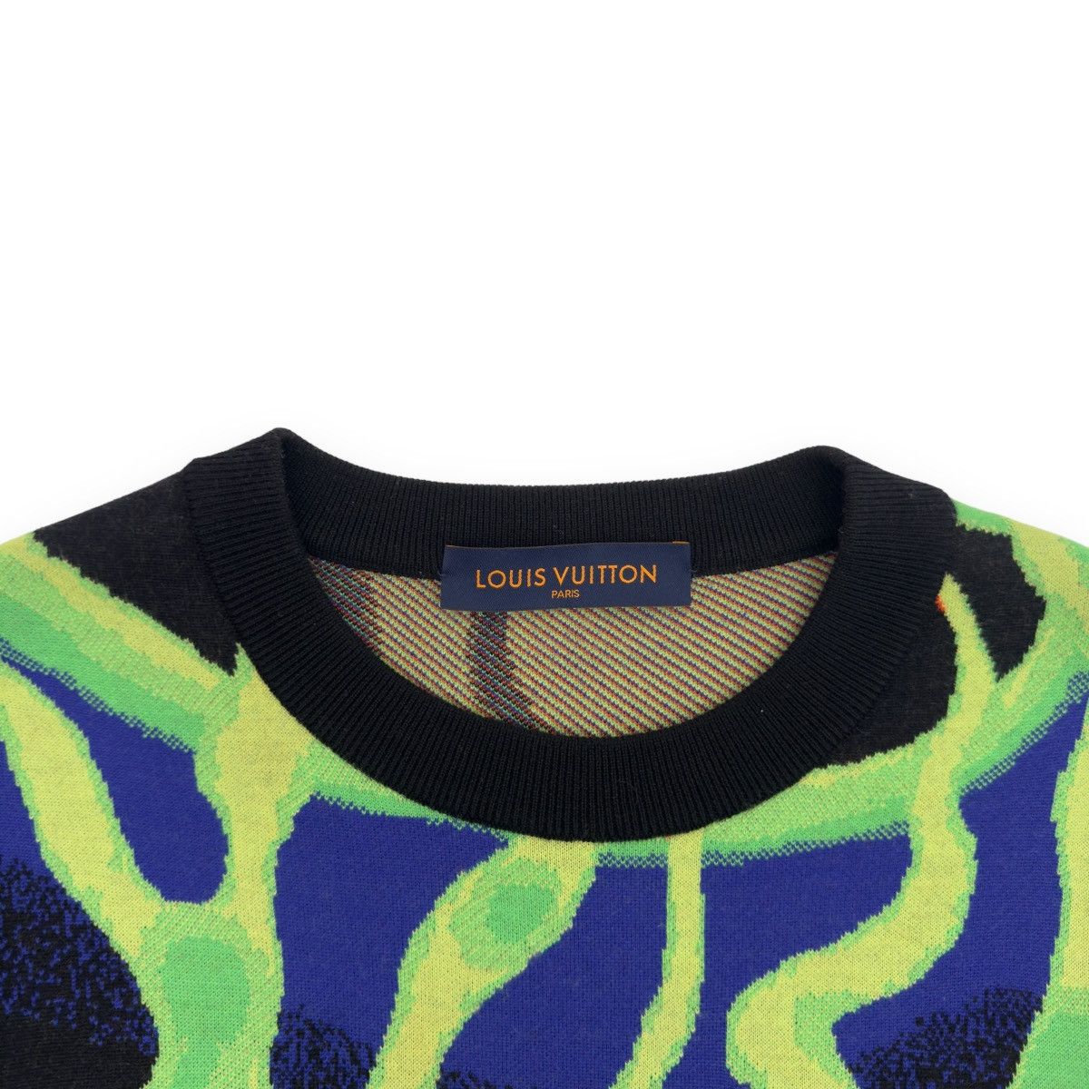 Louis Vuitton Louis Vuitton Round-Neck Graphic Print Sweatshirt L Size US L / EU 52-54 / 3 - 3 Thumbnail