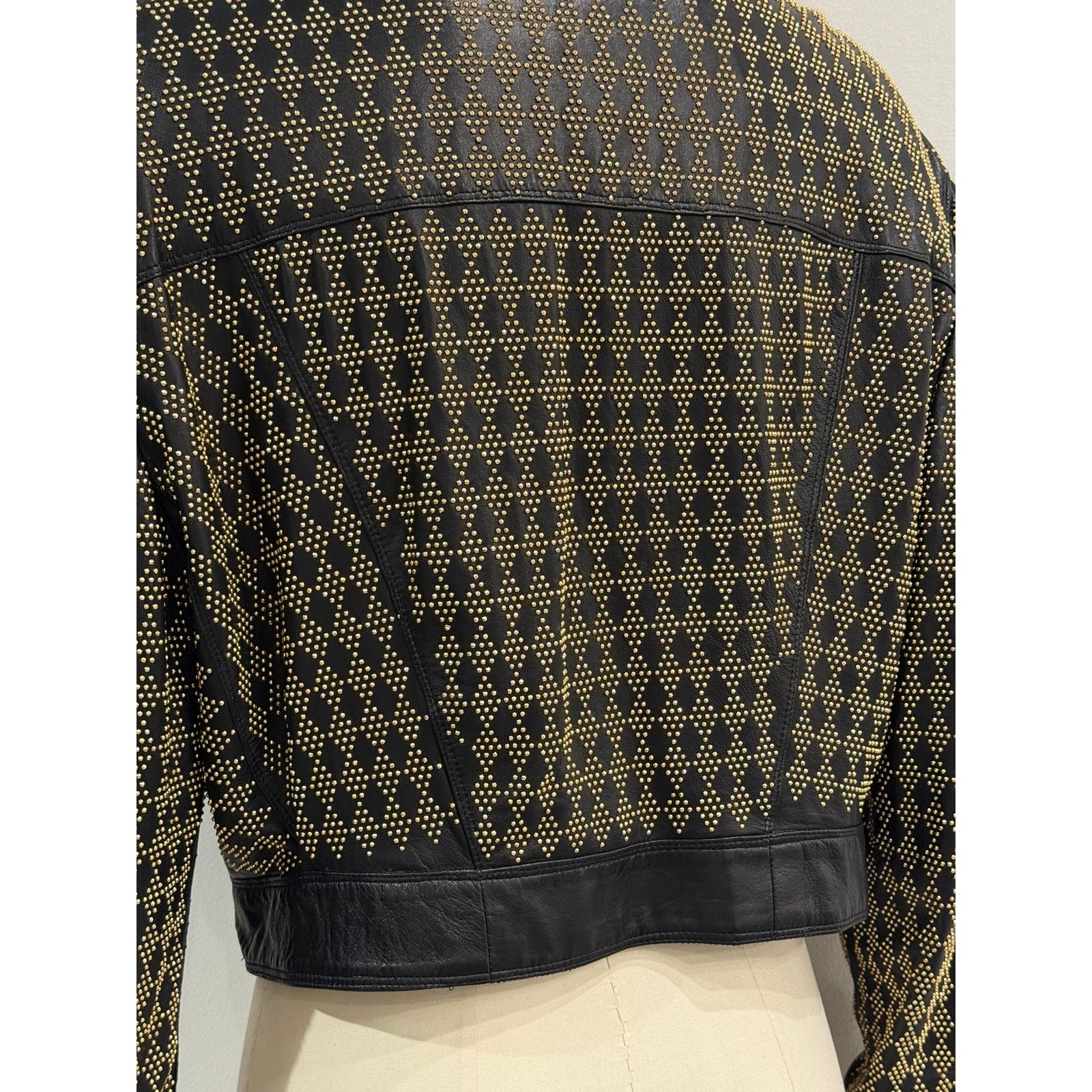 Versace S/S1992 Gianni Versace studded leather jacket Size M / US 6-8 / IT 42-44 - 10 Thumbnail