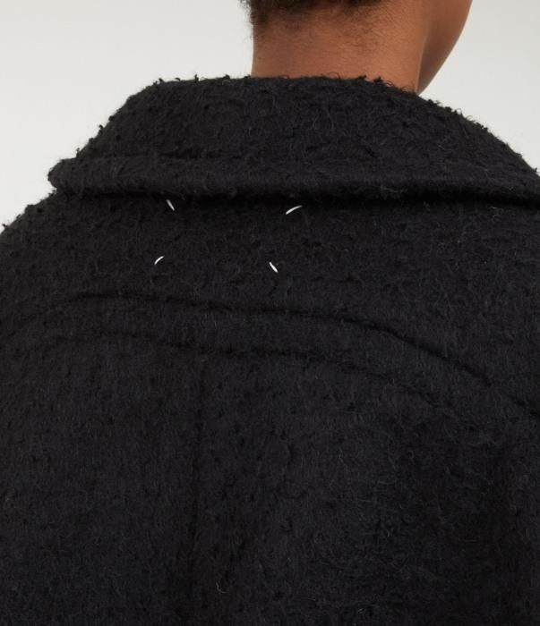 Maison Margiela o1bcso1str0526 Raw Cuffs Trench Coat in Black Size XS / US 0-2 / IT 36-38 - 8 Thumbnail