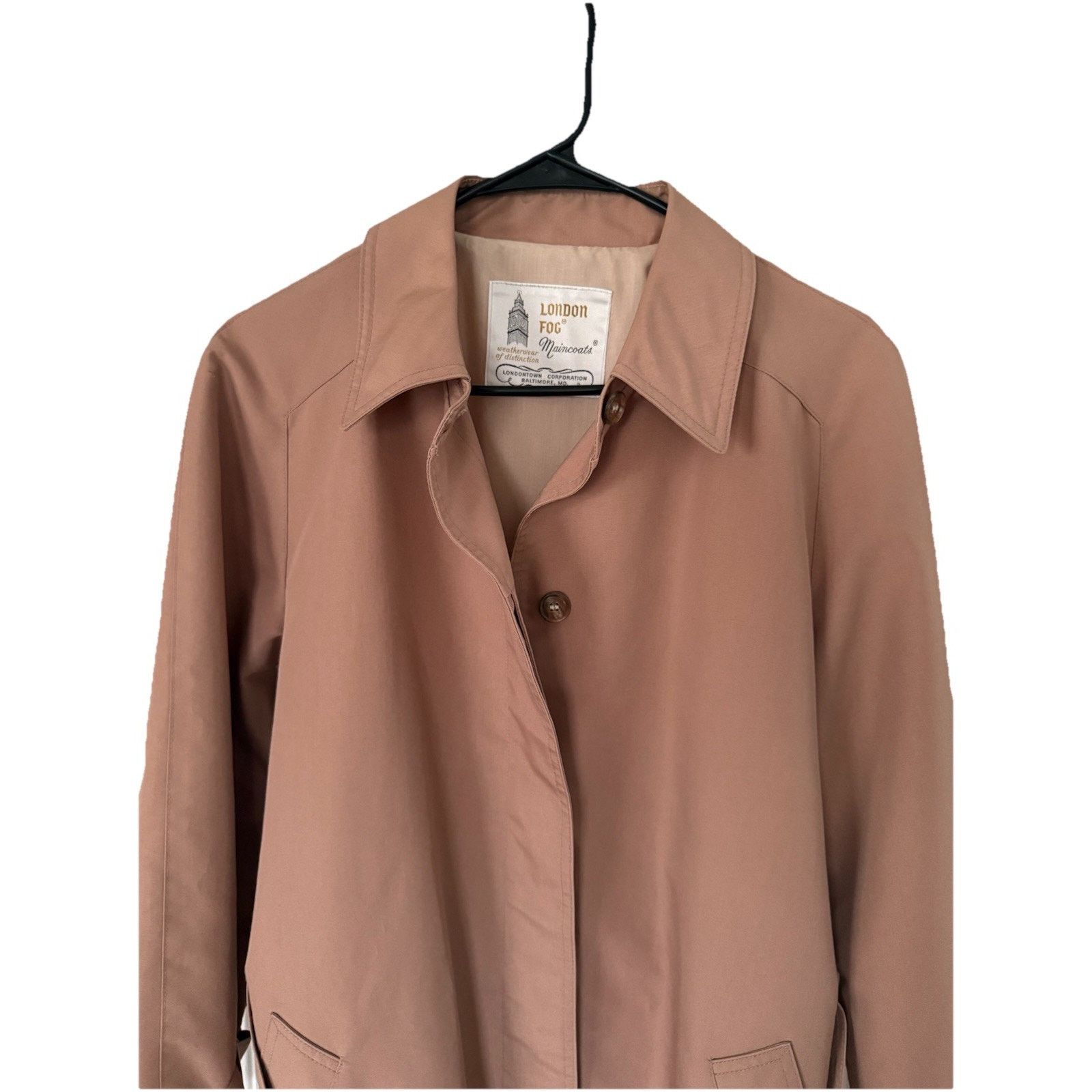 London Fog Vintage London Fog Maincoat Trench Coat Size 12 Regular 1960 Size XL / US 12-14 / IT 48-50 - 2 Thumbnail
