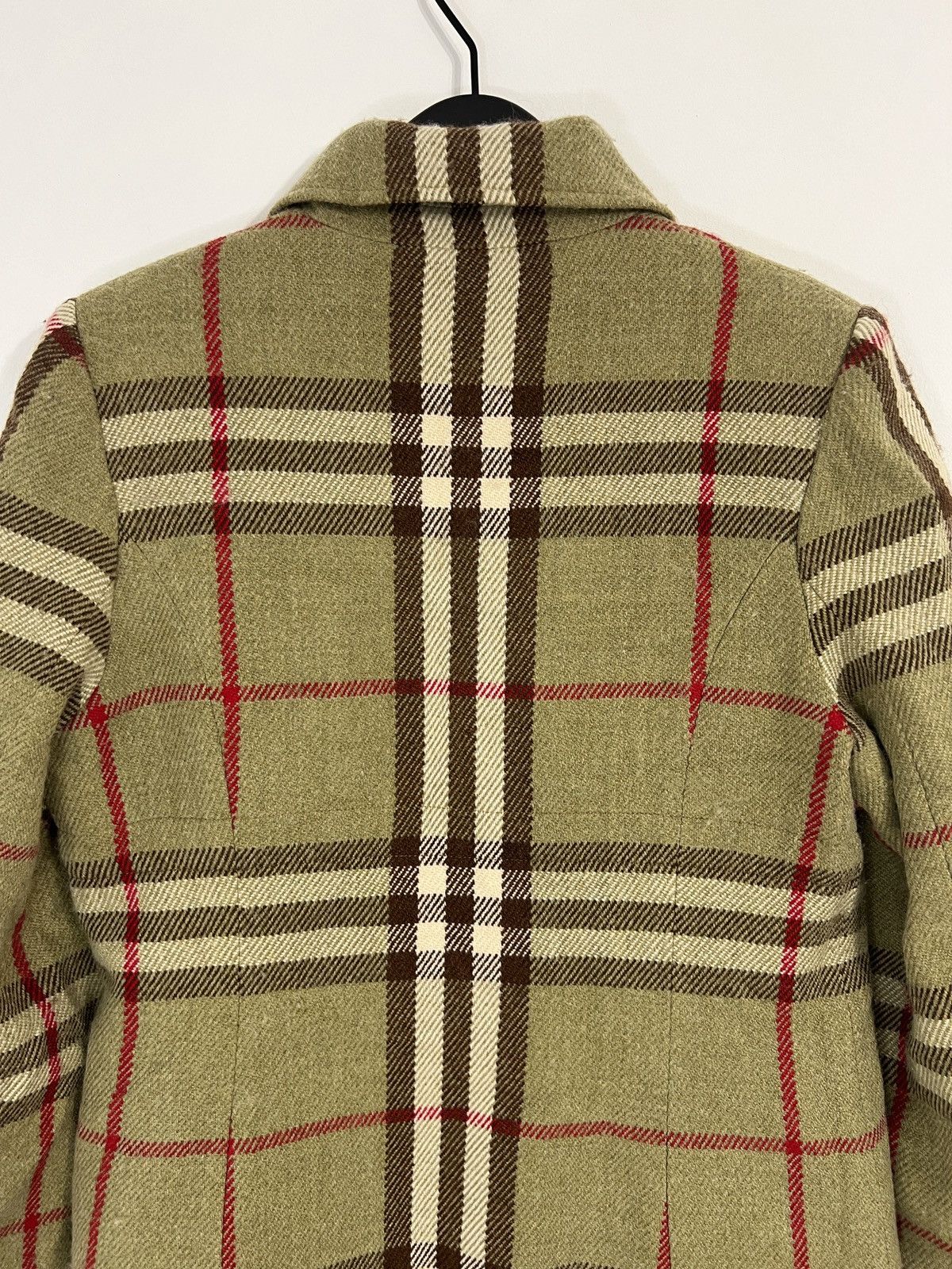 Burberry × Vintage Vtg Burberry Wool coat Size S / US 4 / IT 40 - 4 Thumbnail