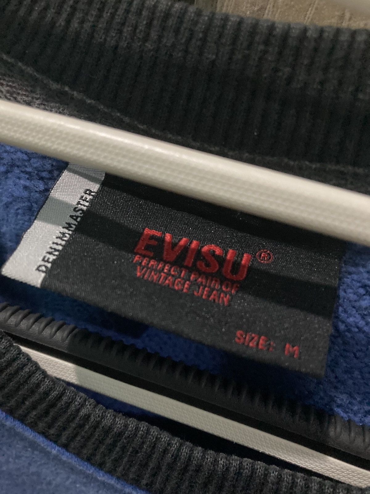Evisu × Japanese Brand × Vintage Vintage Evisu Genes Crewneck Size US M / EU 48-50 / 2 - 6 Thumbnail