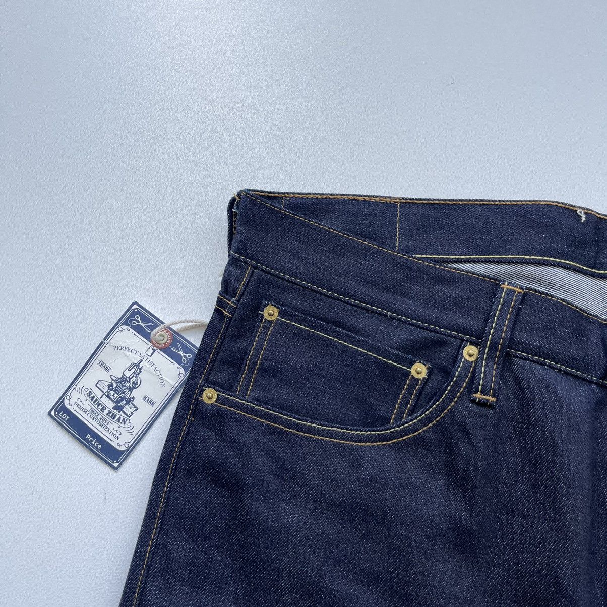 Salvage × Sauce Zhan Sauce Zhan 310XXHS NWT Selvage Denim Jeans Navy Size US 38 / EU 54 - 4 Thumbnail