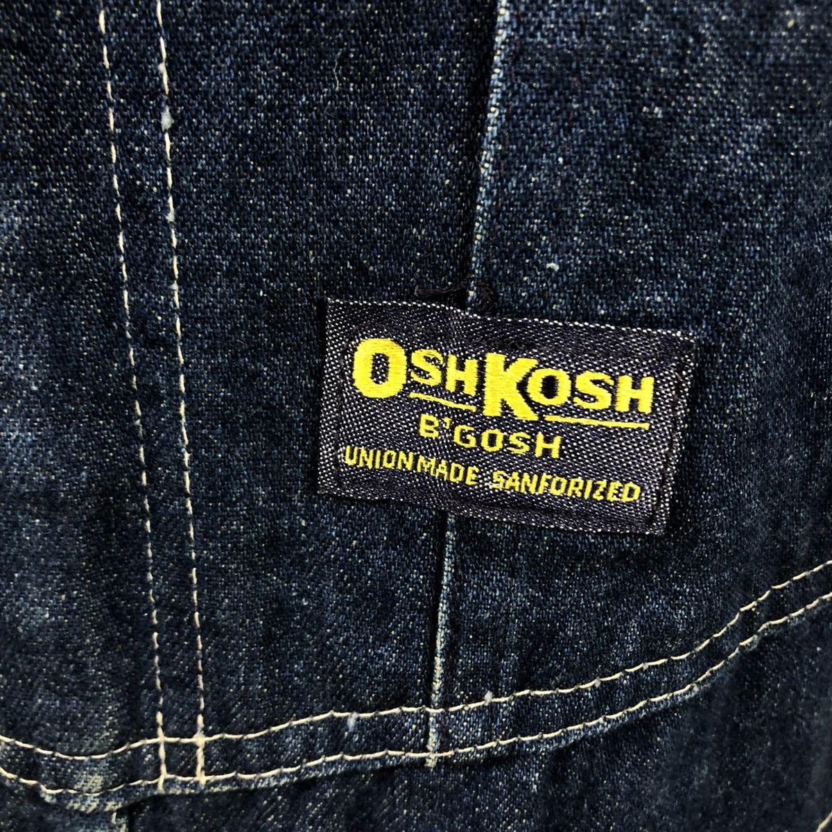 Oshkosh 🔥VINTAGE WORKER JUMPSUITS OVERALL OSHKOSH INDIGO DENIM Size US 32 / EU 48 - 15 Thumbnail