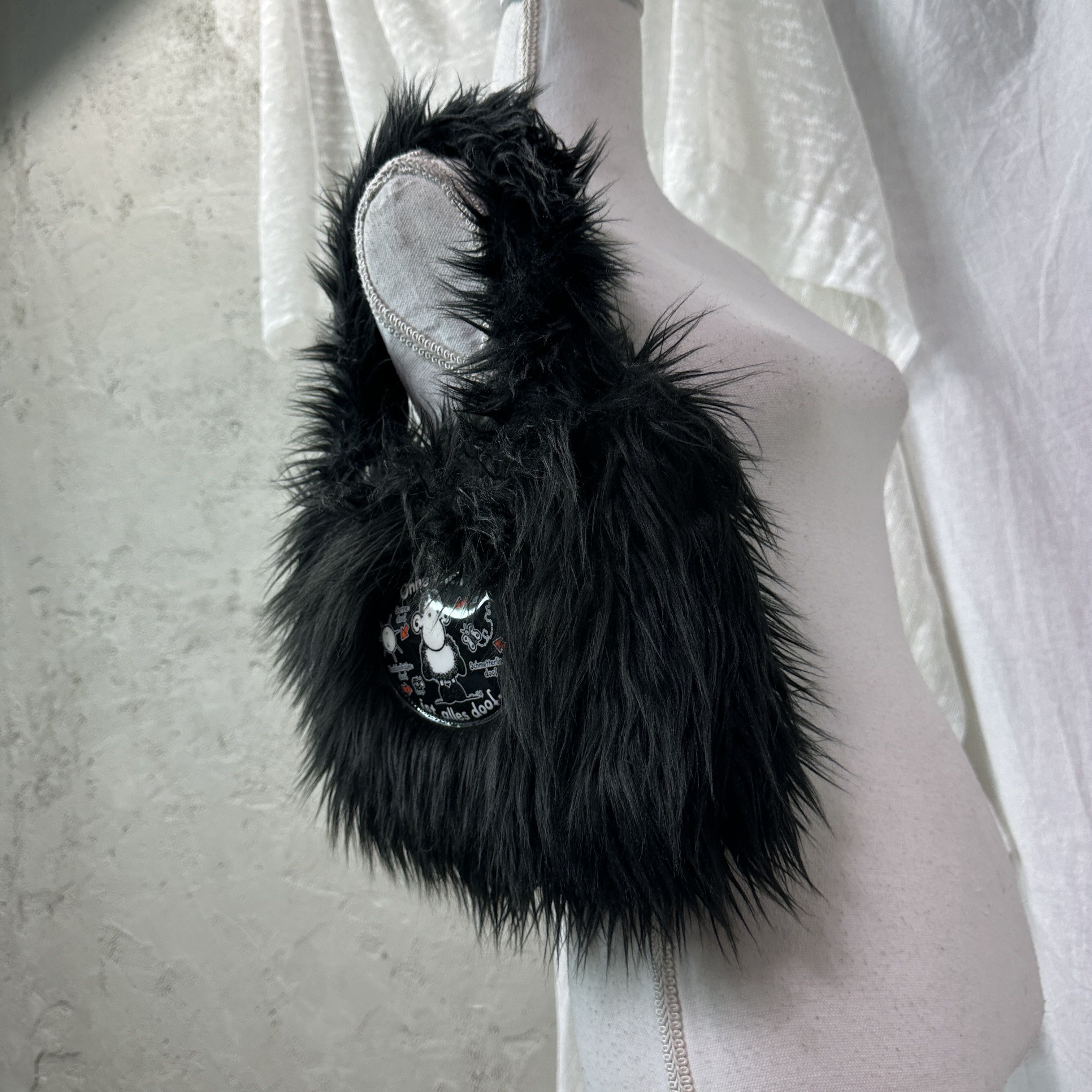 Vintage Vintage Avant Garde Fur Shoulder Bag Y2K Size ONE SIZE - 7 Thumbnail