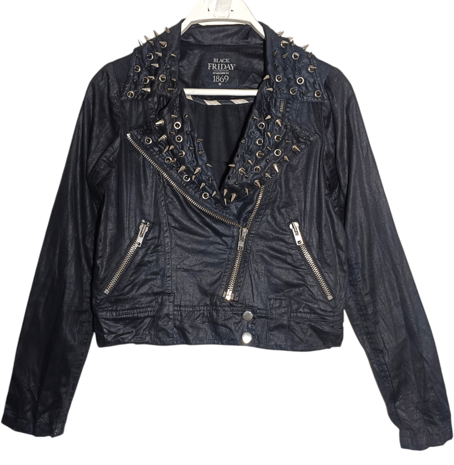 14th Addiction × If Six Was Nine × KMRii Vintage Black Friday studded jacket Size US L / EU 52-54 / 3 - 2 Thumbnail