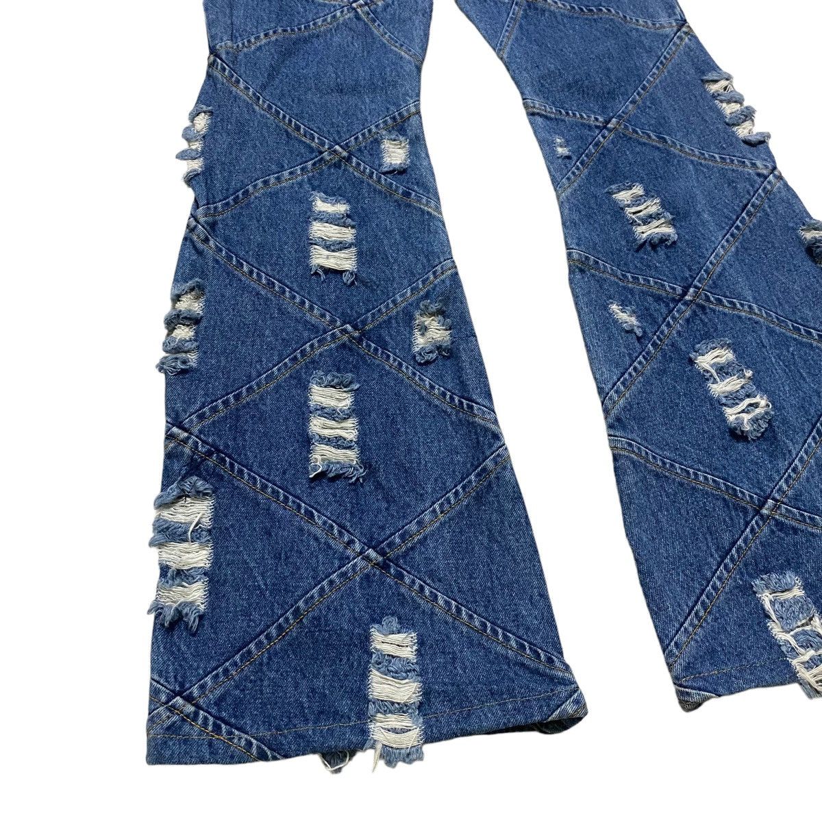 Japanese Brand FOU DE TOI Denim Flare Jeans Size US 28 / EU 44 - 13 Thumbnail