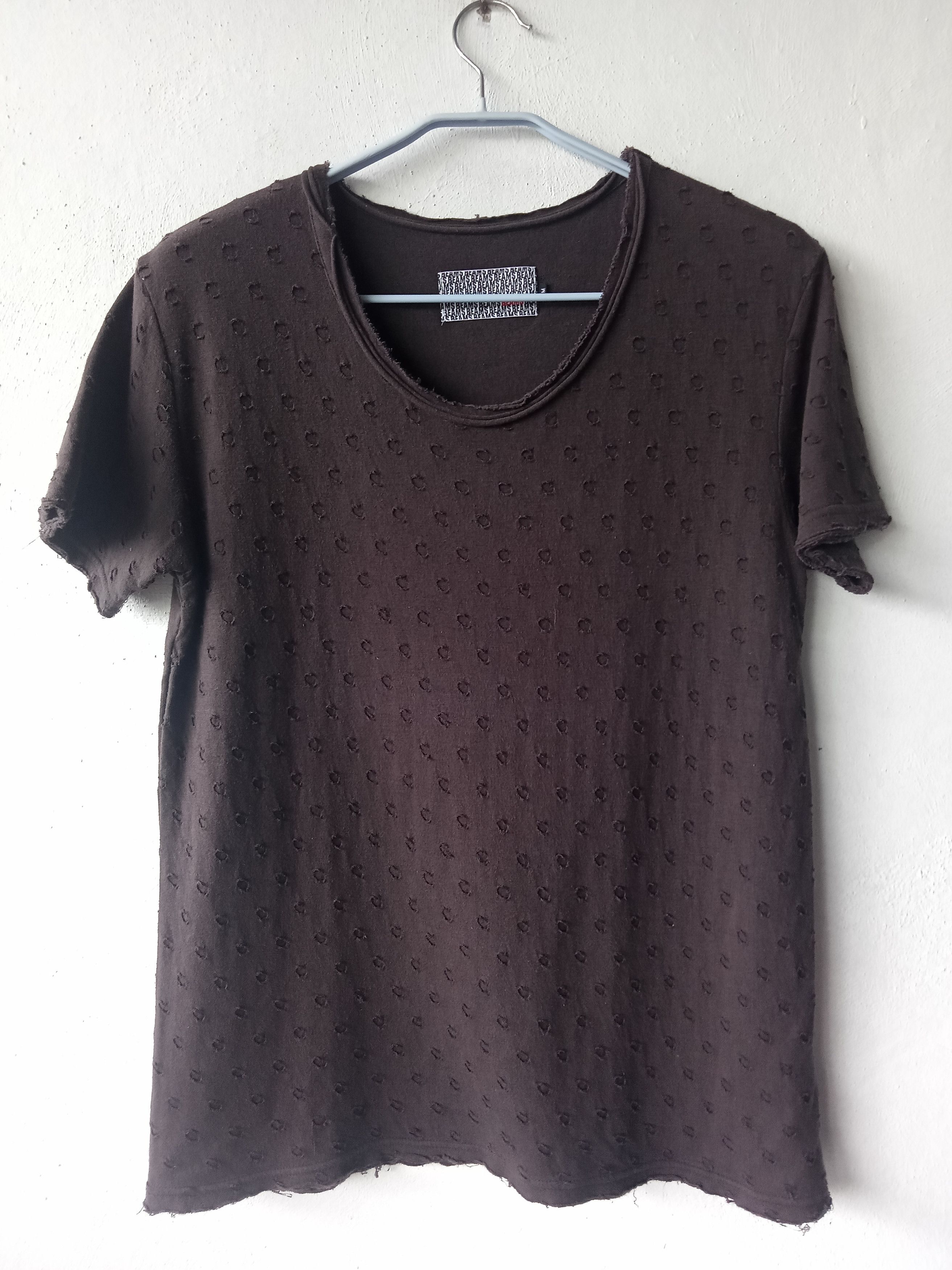 Seditionaries Beams Double Layered Distressed Faded Ripped Cut Out T shirt Size US M / EU 48-50 / 2 - 1 Thumbnail