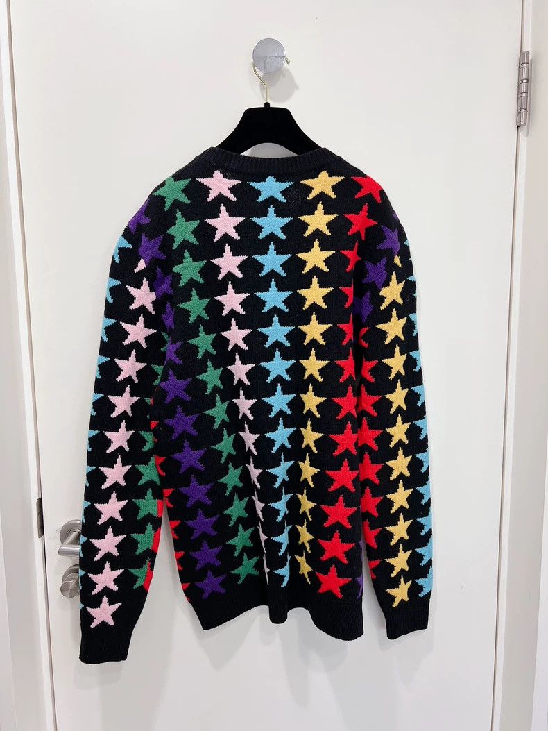 Gucci Gucci Colorful five-pointed star sweater 2504-Nextarrow Size US S / EU 44-46 / 1 - 2 Thumbnail