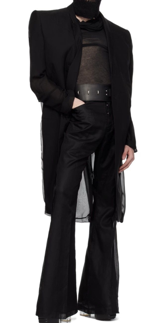 Rick Owens Rick Owens Black Fogtalin Coat Size US S / EU 44-46 / 1 - 4 Thumbnail