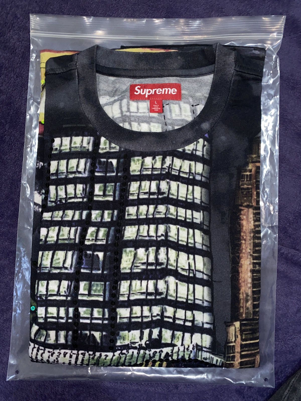 トップス Supreme Skyline Sequin L/S Top Night Supreme Skyline Sequin L S Top (SS25) - $118