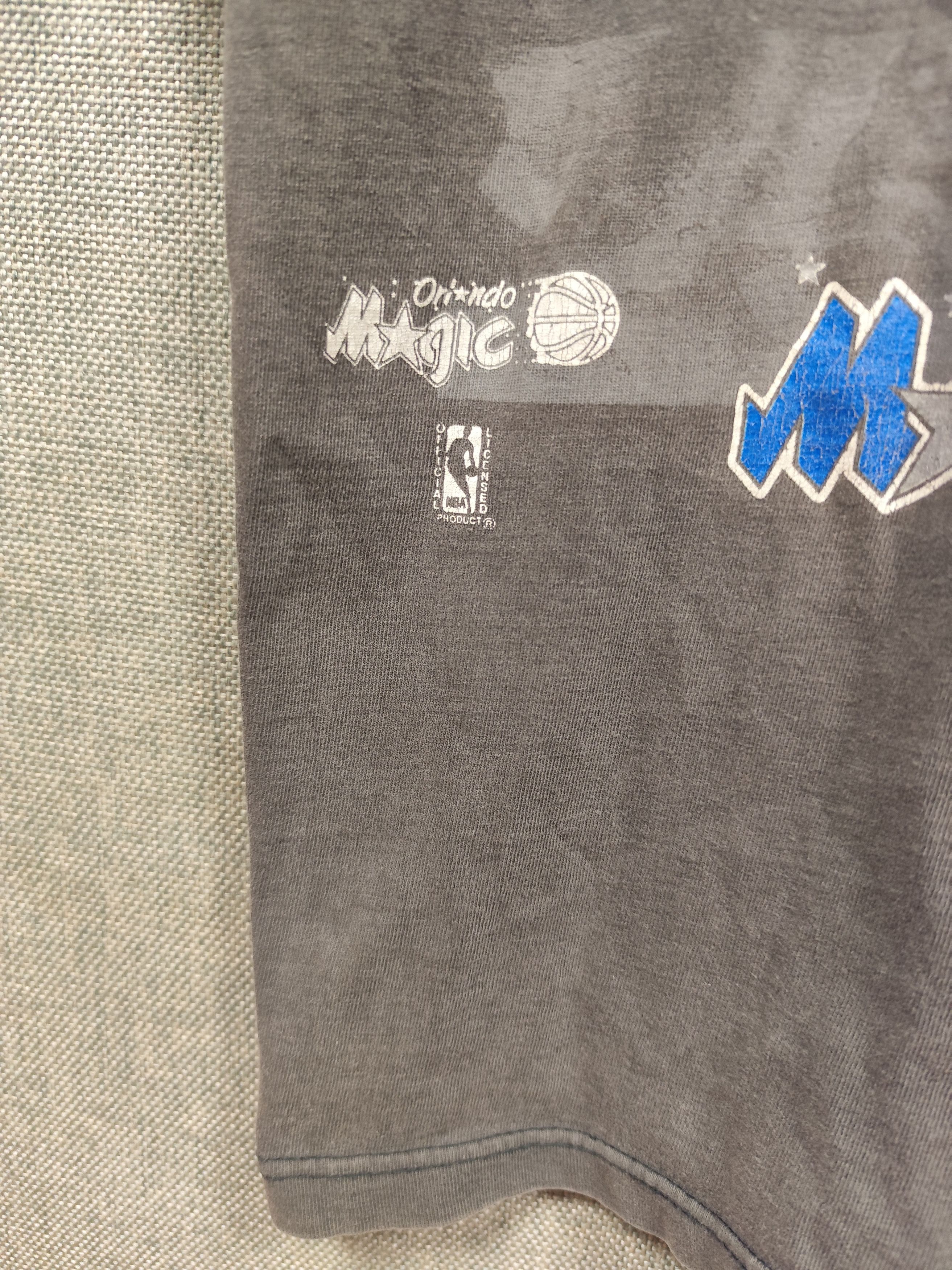 Logo 7 vintage 90s t shirt nba orlando magic shaq Size US M / EU 48-50 / 2 - 2 Thumbnail