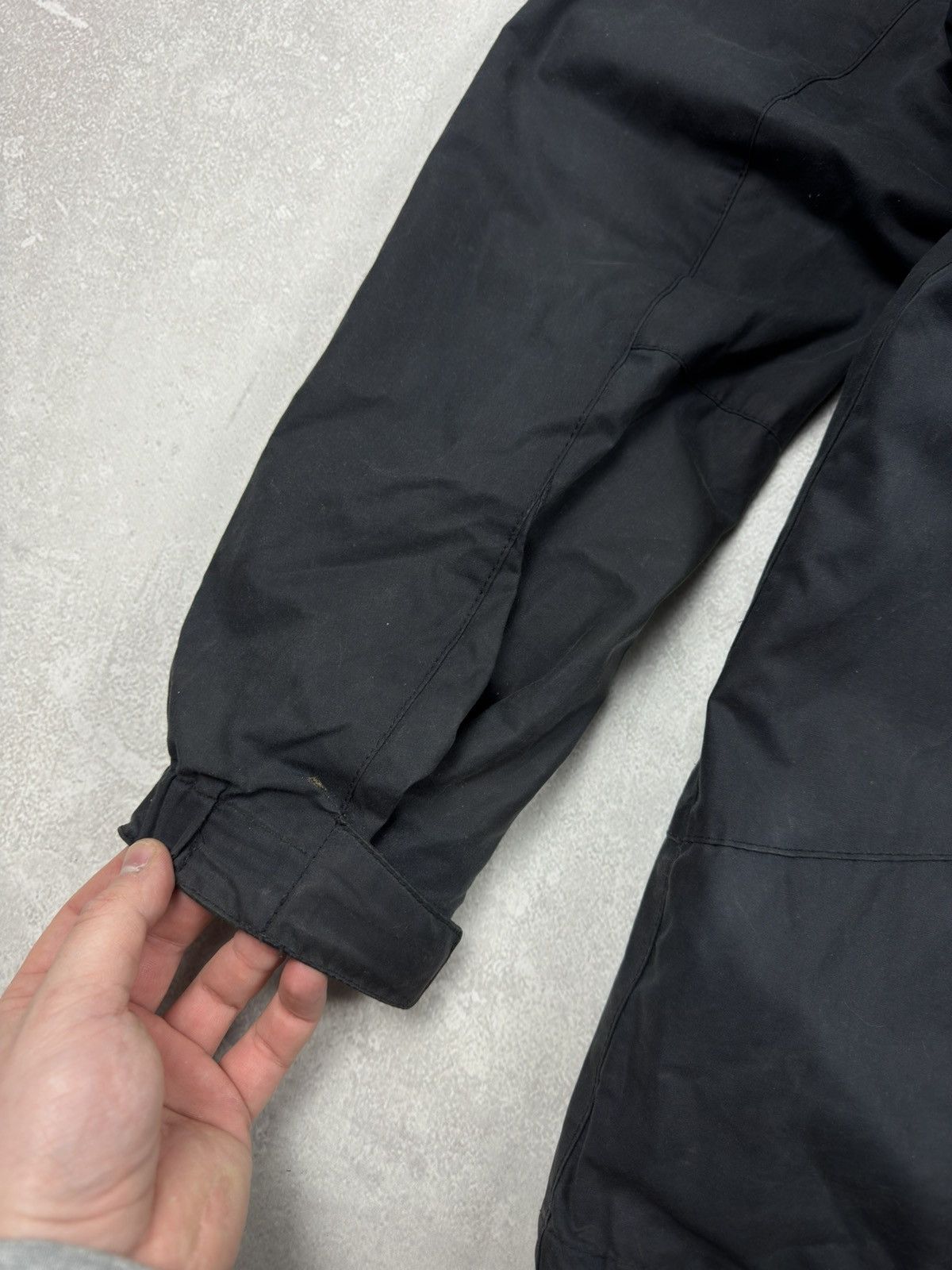 Barbour Vintage Barbour Waxed Parkas Jacket Navy Blue size XL Size US XL / EU 56 / 4 - 18 Thumbnail