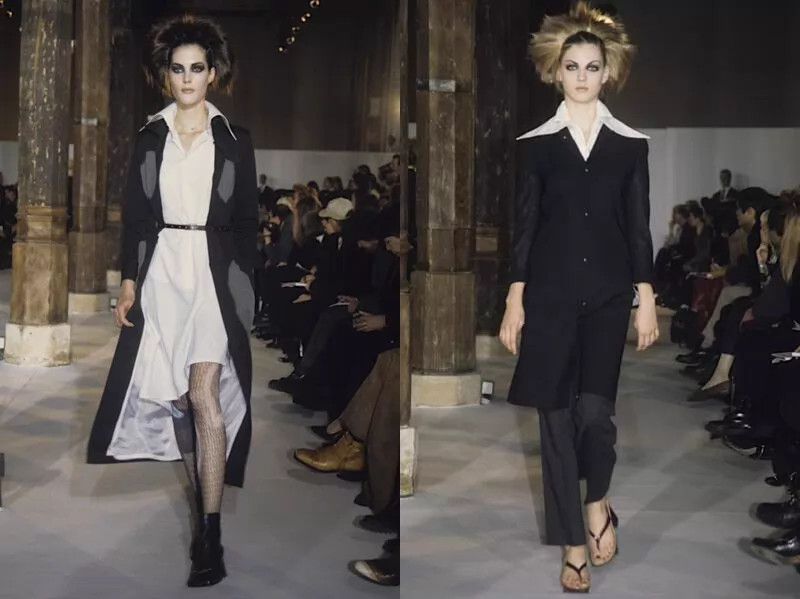 Masaki Matsushima Masaki Matsushima 97 SS White Pleated Collar Dress (S-M) Size S / US 4 / IT 40 - 2 Thumbnail