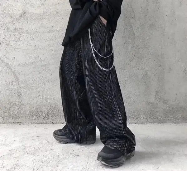 Japanese Brand × Vintage Velvet oversize pants Size US 32 / EU 48 - 1 Thumbnail