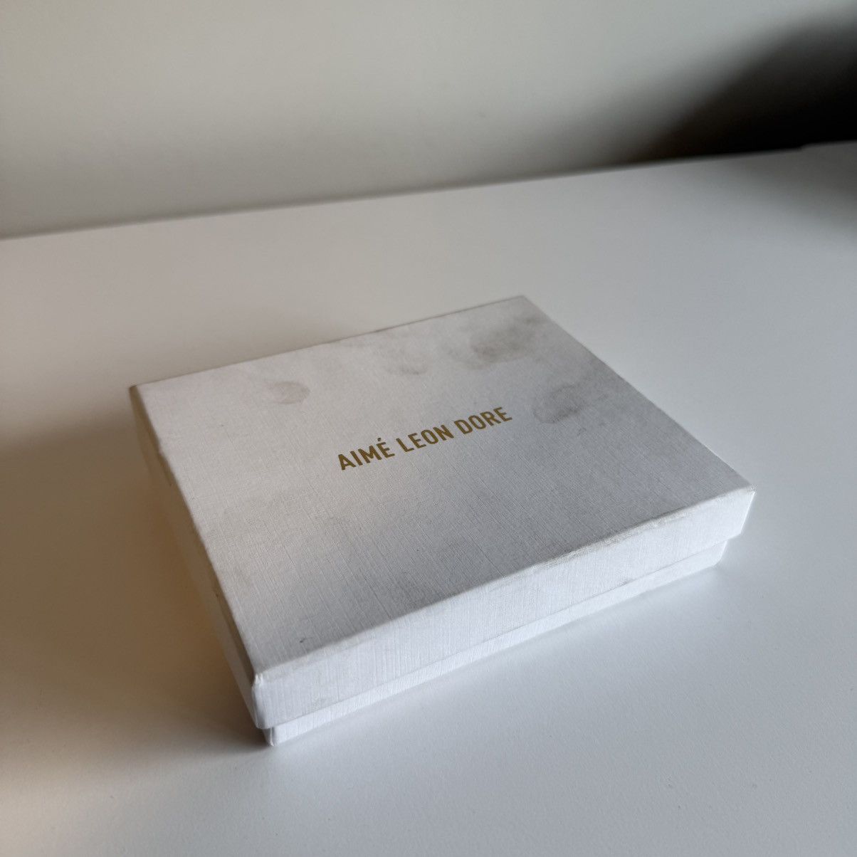 Aime Leon Dore Aime Leon Dore Debossed Logo Leather Card Holder Marine Size ONE SIZE - 12 Thumbnail