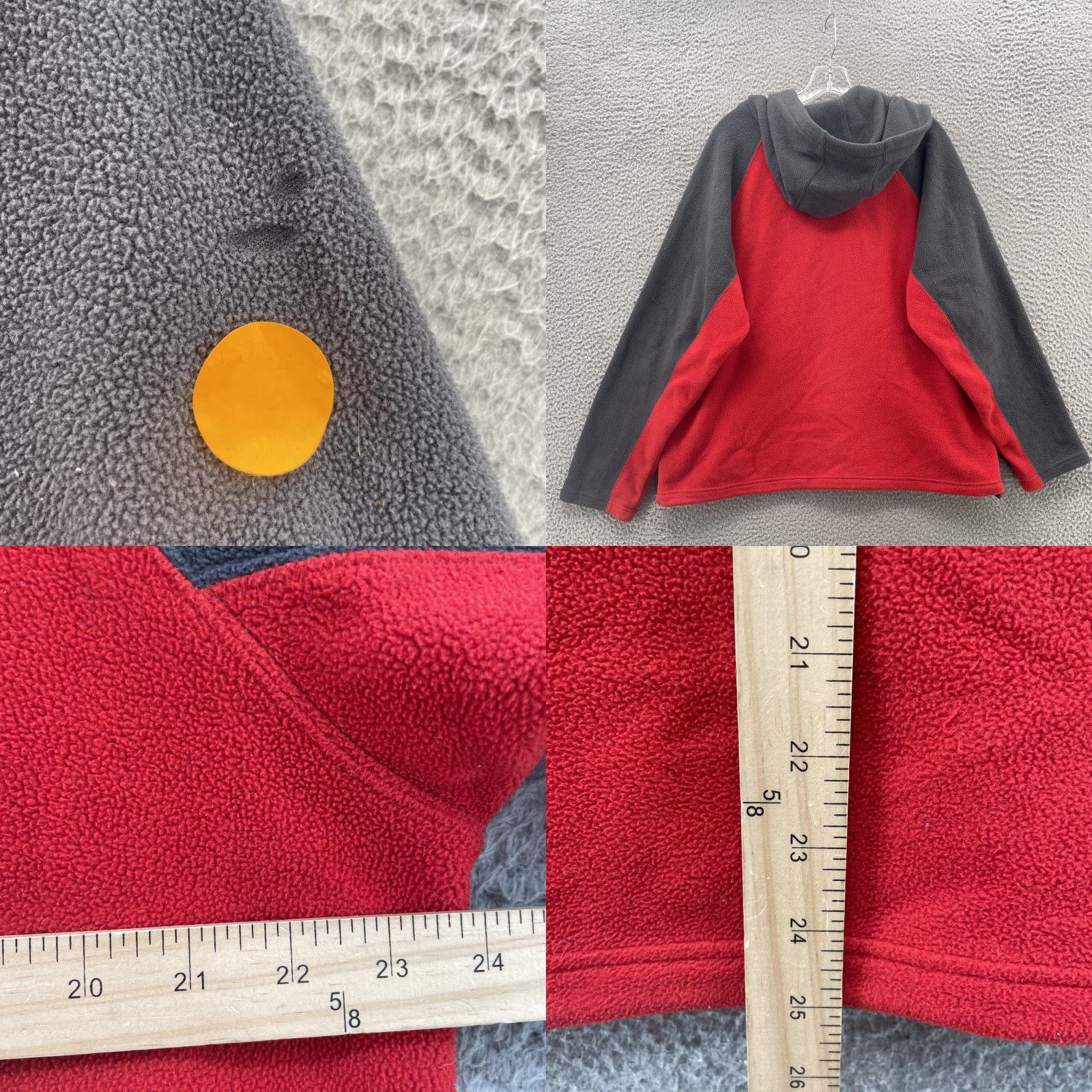 The North Face The North Face TKA 200 Jacket Mens Med Red Fleece Gorpcore Tech Performance Training Size US M / EU 48-50 / 2 - 8 Thumbnail