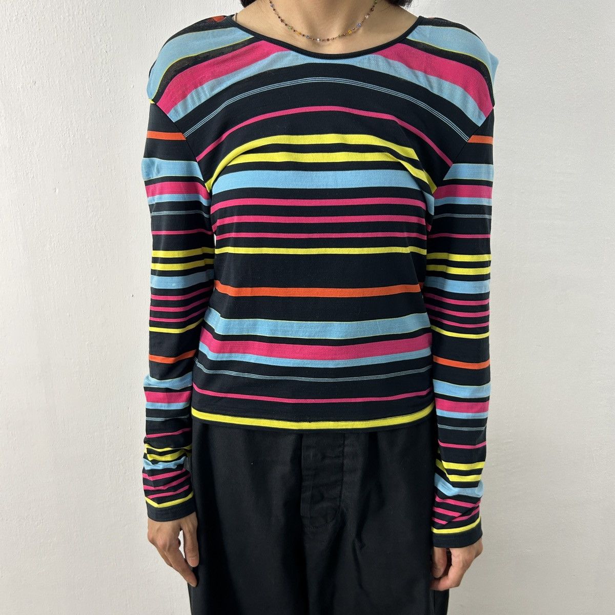 Christian Lacroix Bazaar de Christian LaCroix - Striped Top Size S / US 4 / IT 40 - 1 Thumbnail
