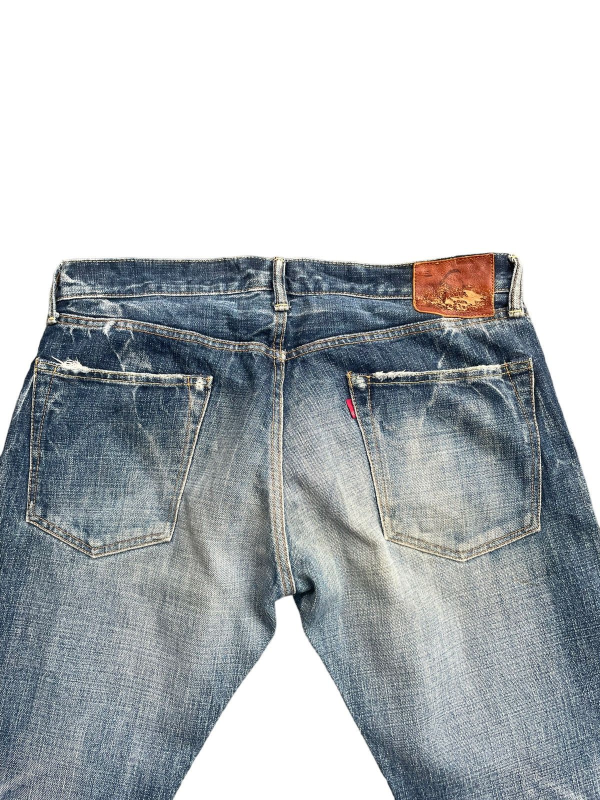 Eternal Eternal Japan Distresed Denim Size 36" / US 14 / IT 50 - 10 Thumbnail