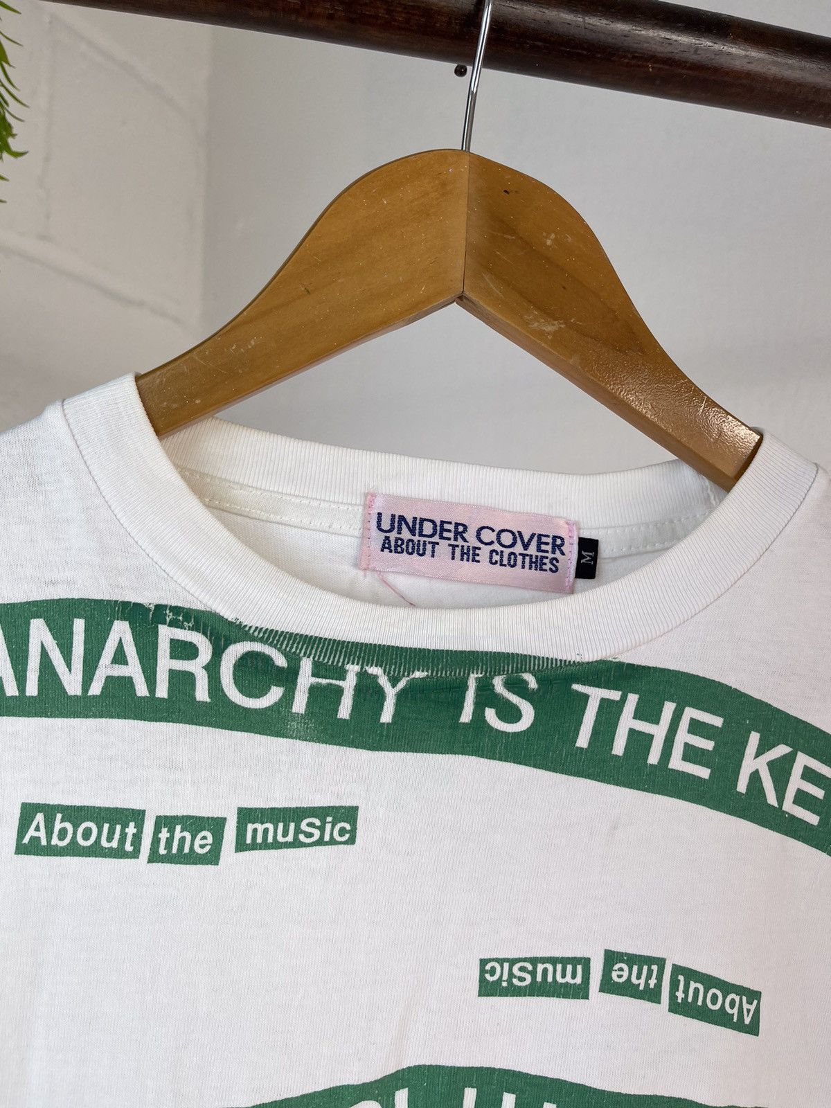 Jun Takahashi × Undercover Rare Green Anarchy Is The Key Undercover Jun Takahashi Size US M / EU 48-50 / 2 - 9 Thumbnail