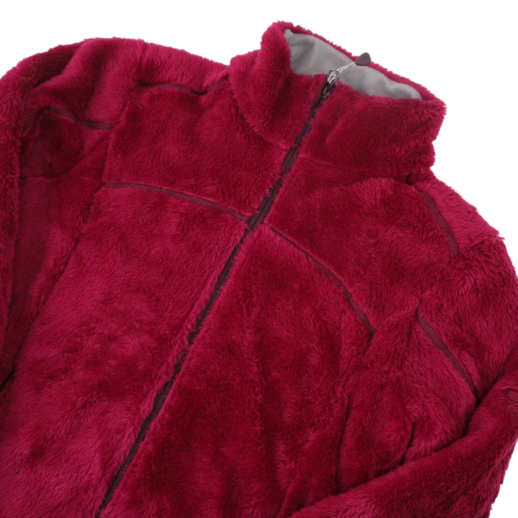 Mountain Hardwear VINTAGE Mountain Hardwear Purple Womens Small Deep Pile Fleece Jacket Size S / US 4 / IT 40 - 2 Thumbnail