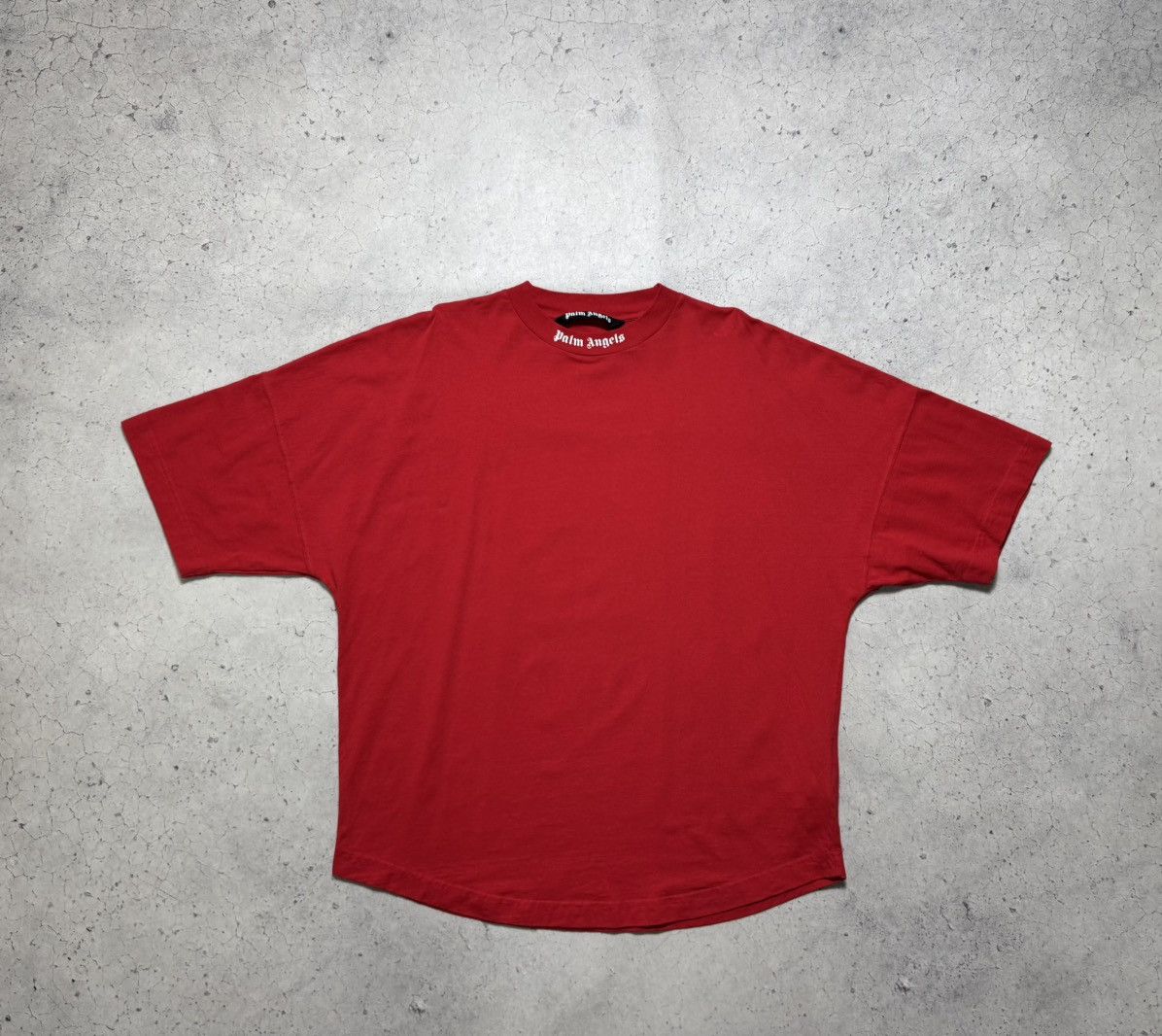 Palm Angels Palm Angels Big Logo Red T-Shirt Size XL Size US XL / EU 56 / 4 - 2 Thumbnail