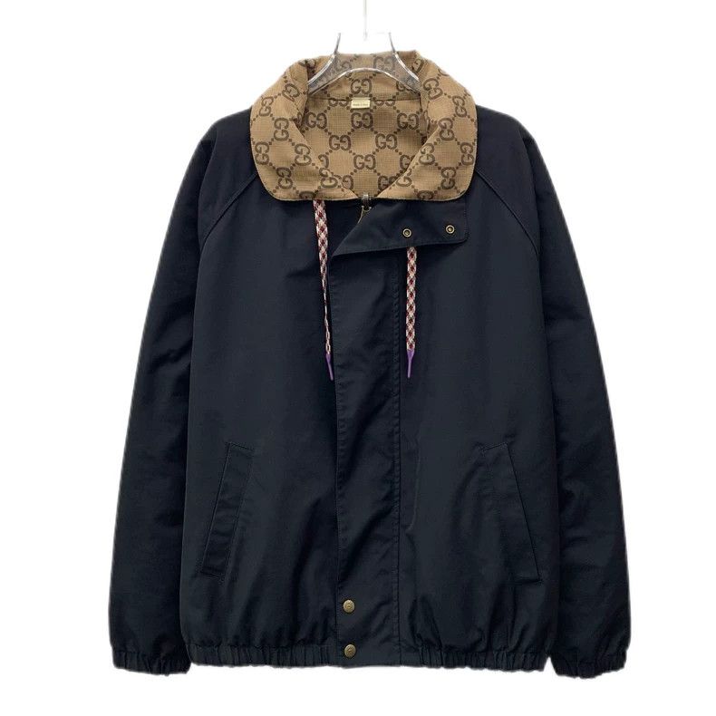 Gucci Gucci Color-matched logo jacquard full print double-sided l Size US M / EU 48-50 / 2 - 3 Thumbnail