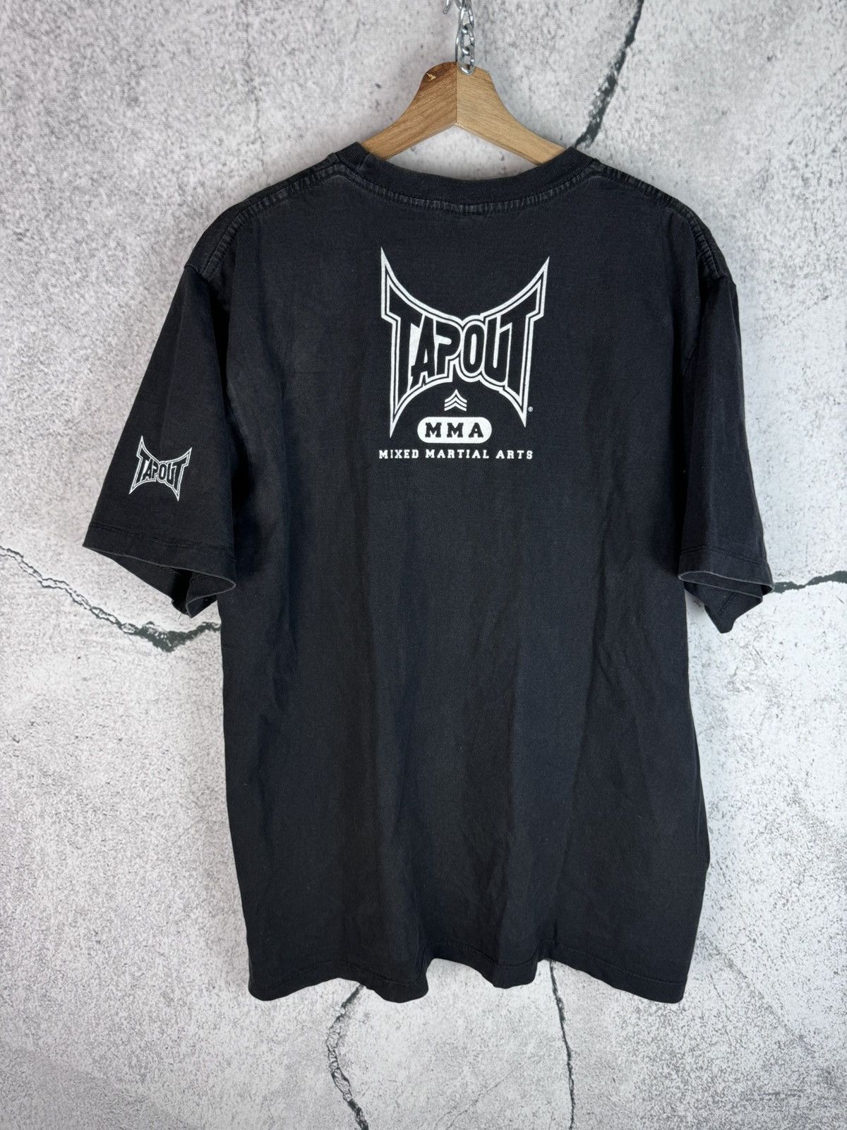 Vintage Tapout MMA T-shirt Vintage Y2k affliction Style Size US XL / EU 56 / 4 - 2 Thumbnail