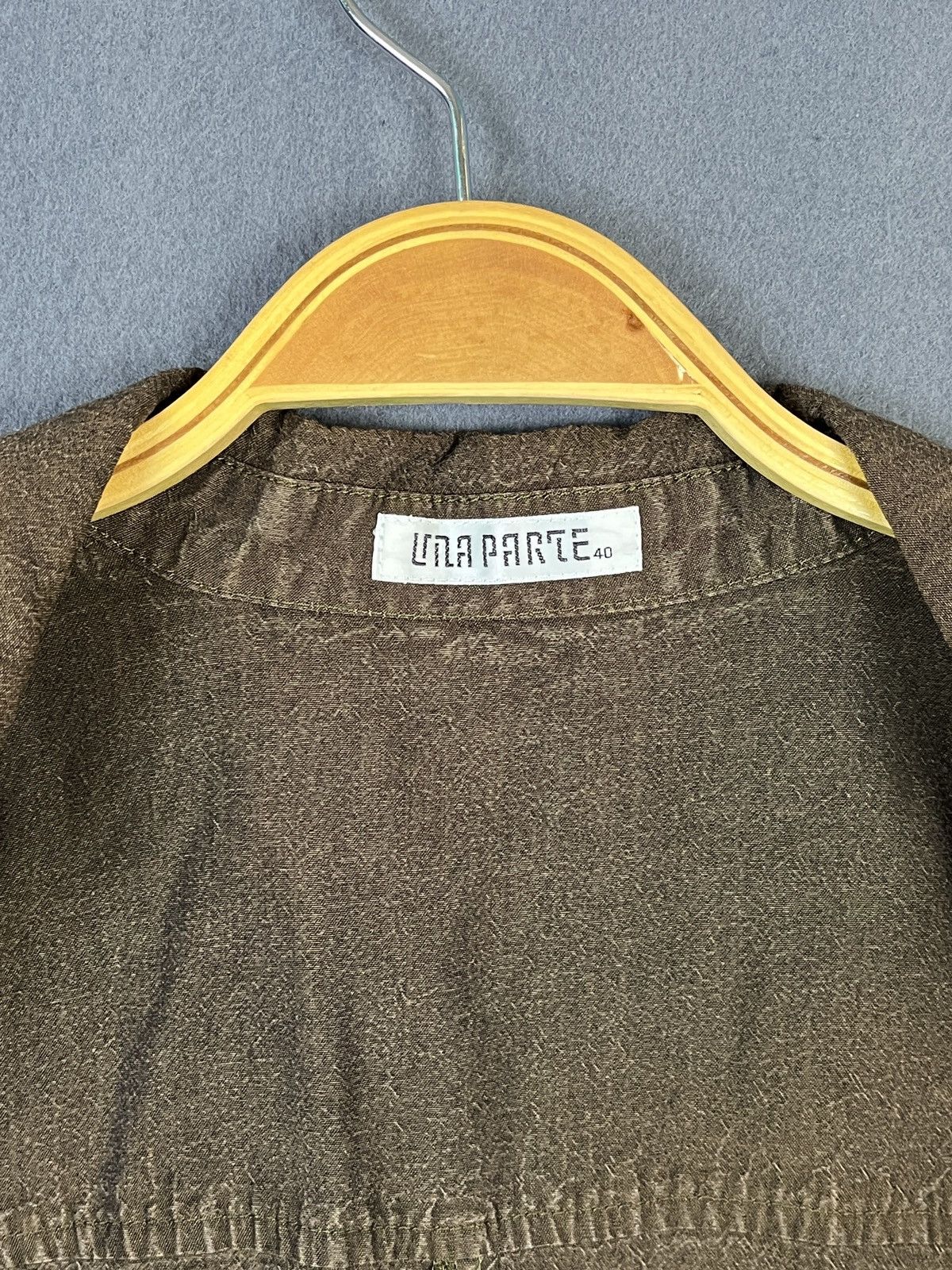 Japanese Brand × Vintage Una Parte Overshirt Shirt Jacket Size M / US 6-8 / IT 42-44 - 7 Thumbnail