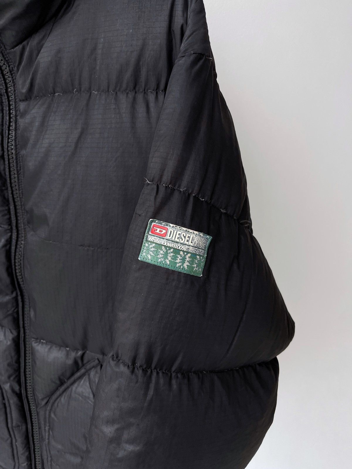 Diesel × Vintage Vintage 90’s Diesel Y2k Puffer Jacket Size US M / EU 48-50 / 2 - 4 Thumbnail