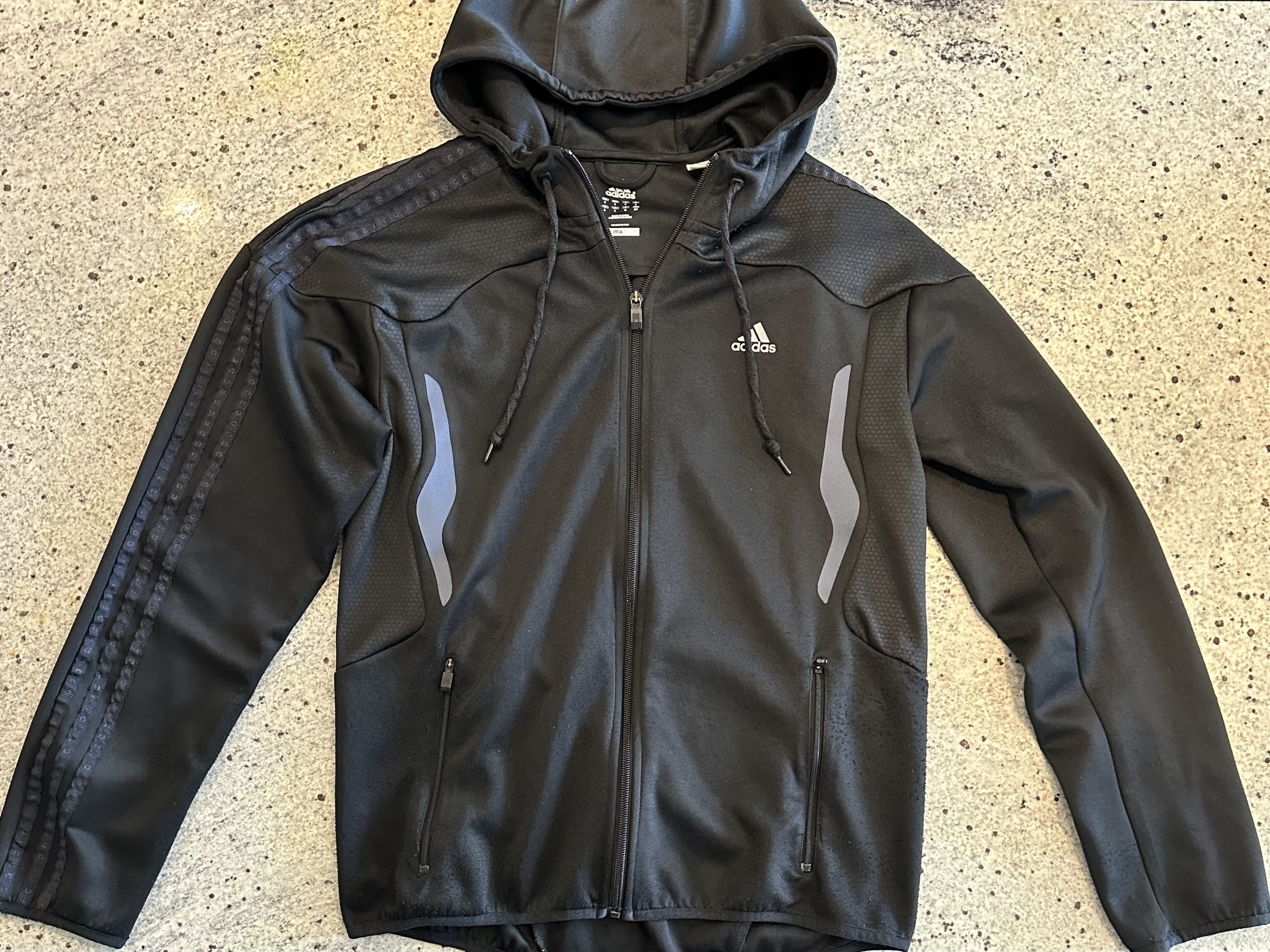 Adidas Adidas Zip Up Adjustable Hoody with Zip Pockets Size US S / EU 44-46 / 1 - 1 Preview