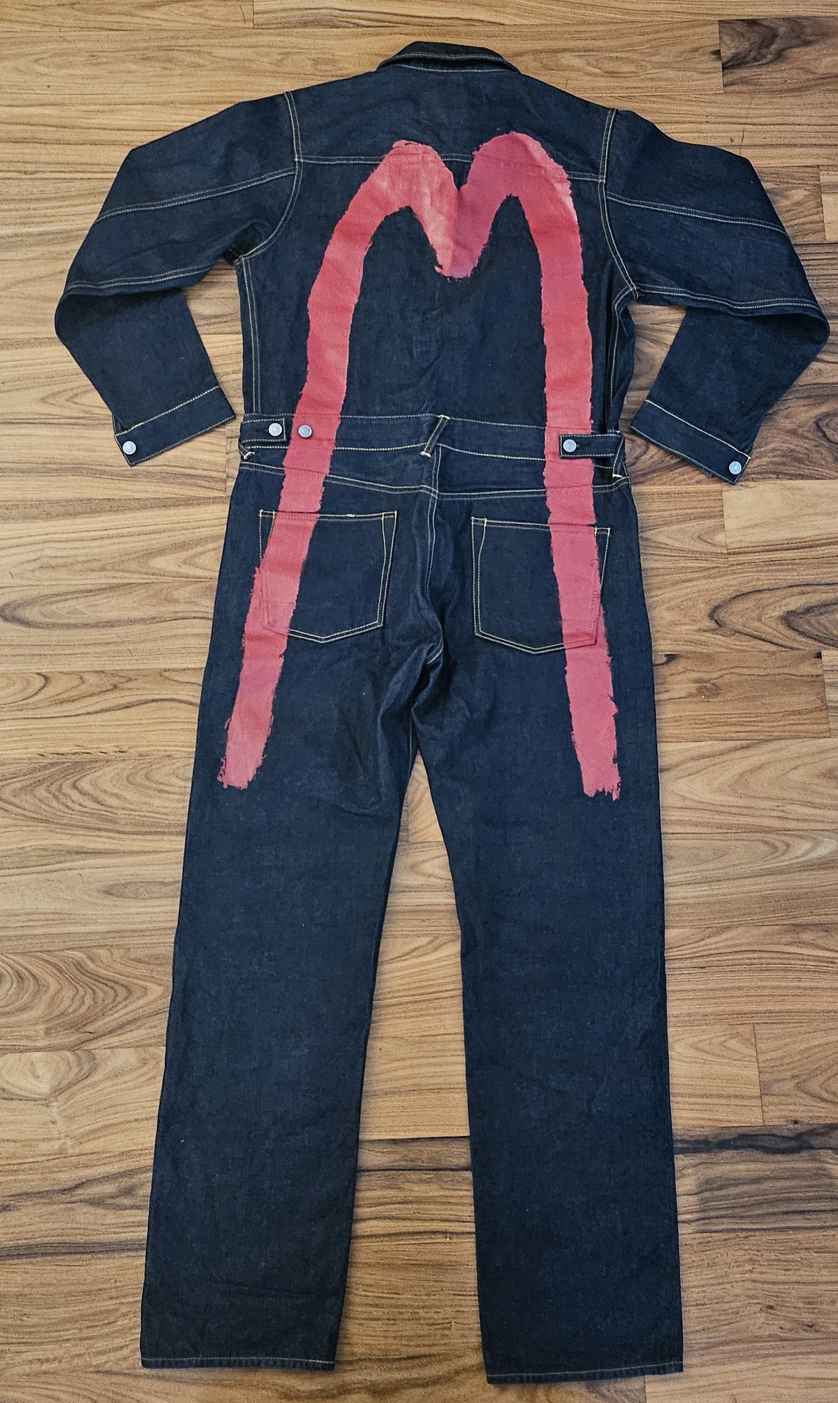 Evisu Rare Evisu Heritage Daicock XL Coverall/Boiler Suit/Overall Size US 40 / EU 56 - 2 Thumbnail