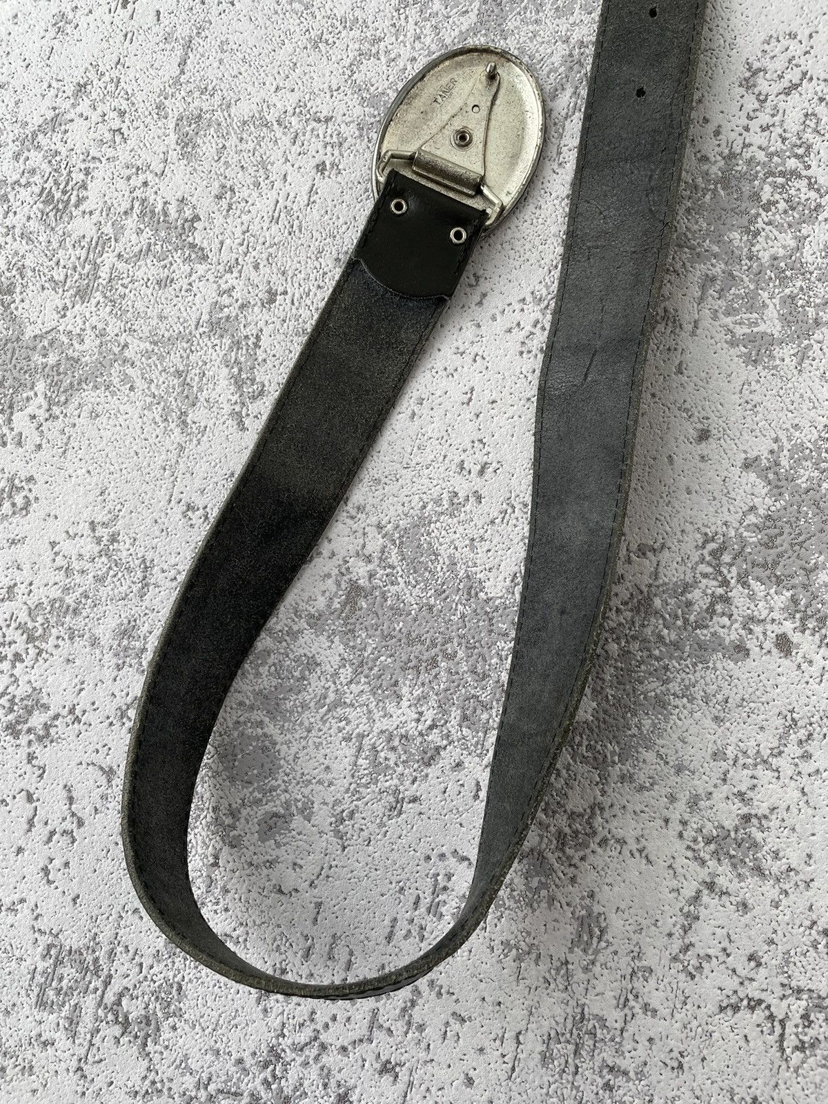 Band Tees × Guns N' Roses × Vintage Vintage Guns N Roses Leather Y2K Belt Size ONE SIZE - 6 Thumbnail
