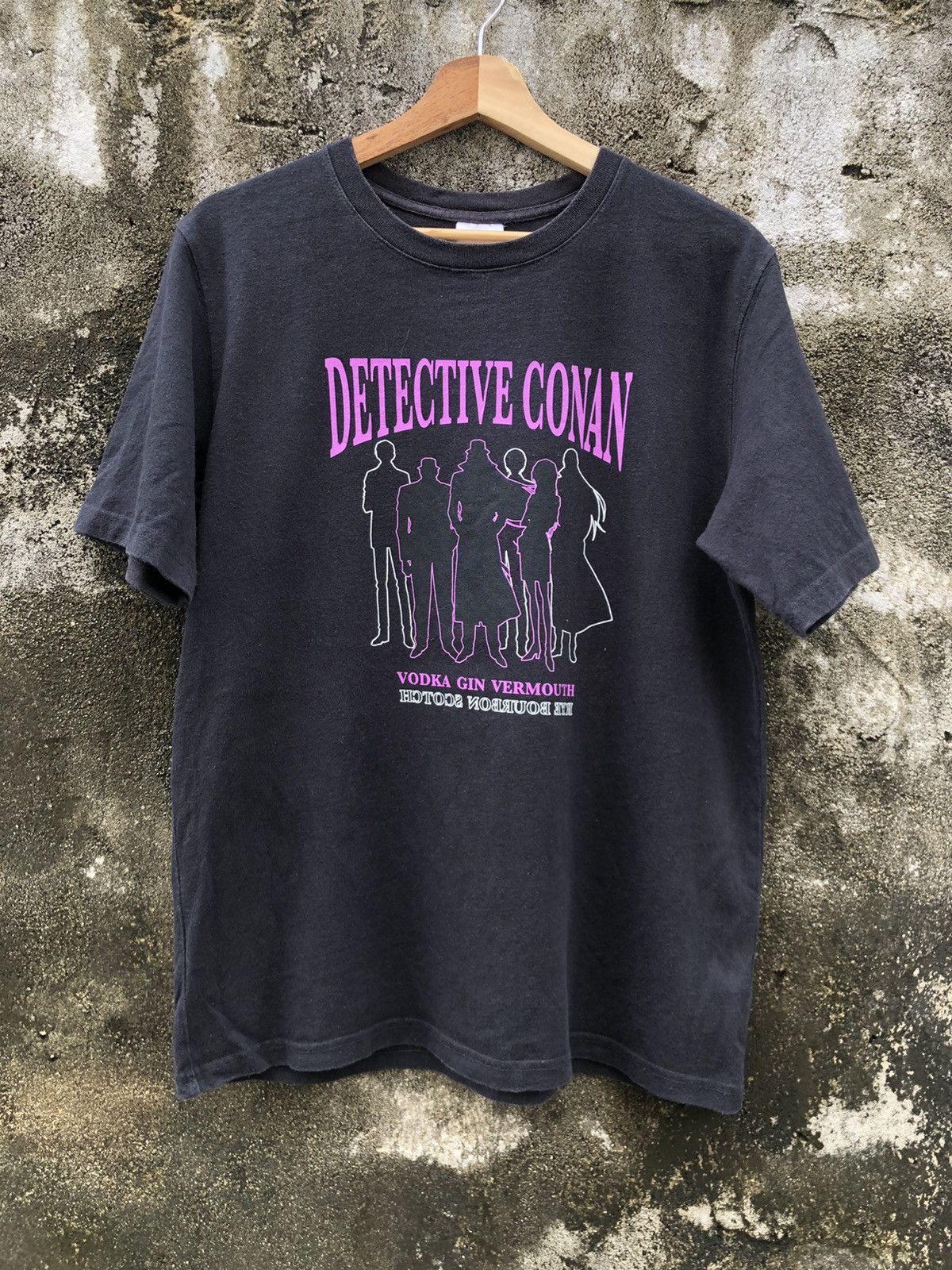 Anime × Japanese Brand × Vintage Vintage Detective Conan Anime Japan Tee Mirror Printed Size US M / EU 48-50 / 2 - 1 Thumbnail