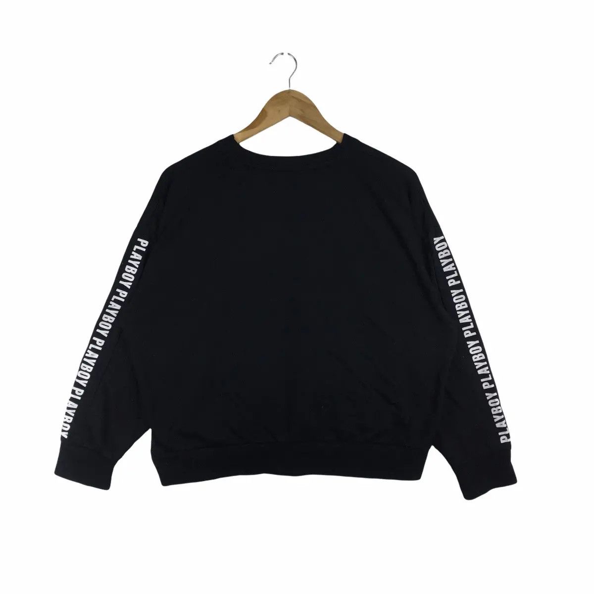 Playboy Vtg PLAYBOY BUNNY MAGAZINE Crewneck Sweater Sweatshirt Size L / US 10 / IT 46 - 5 Thumbnail