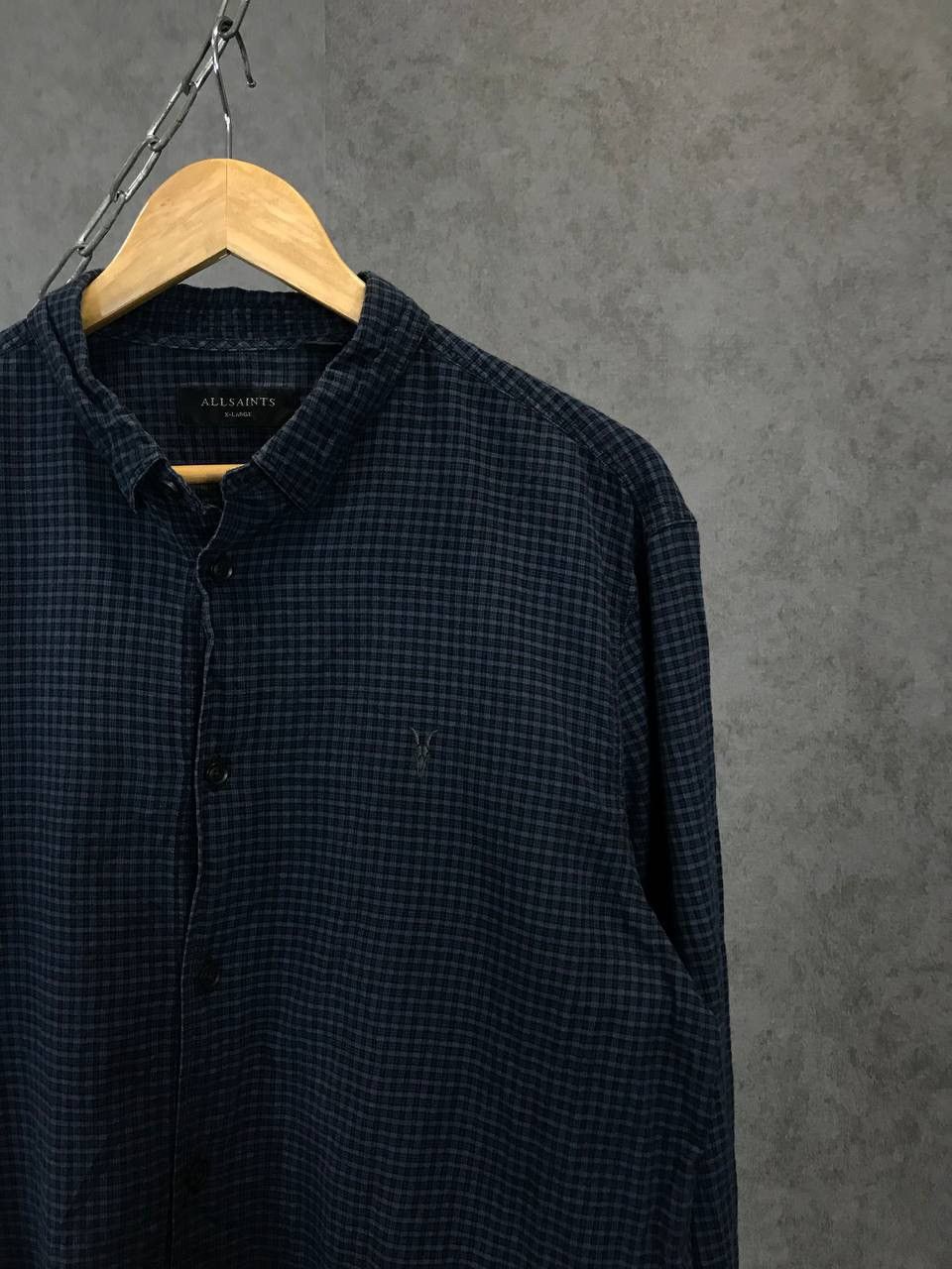 Designer Allsaints designer logo shirt Size US XL / EU 56 / 4 - 2 Thumbnail