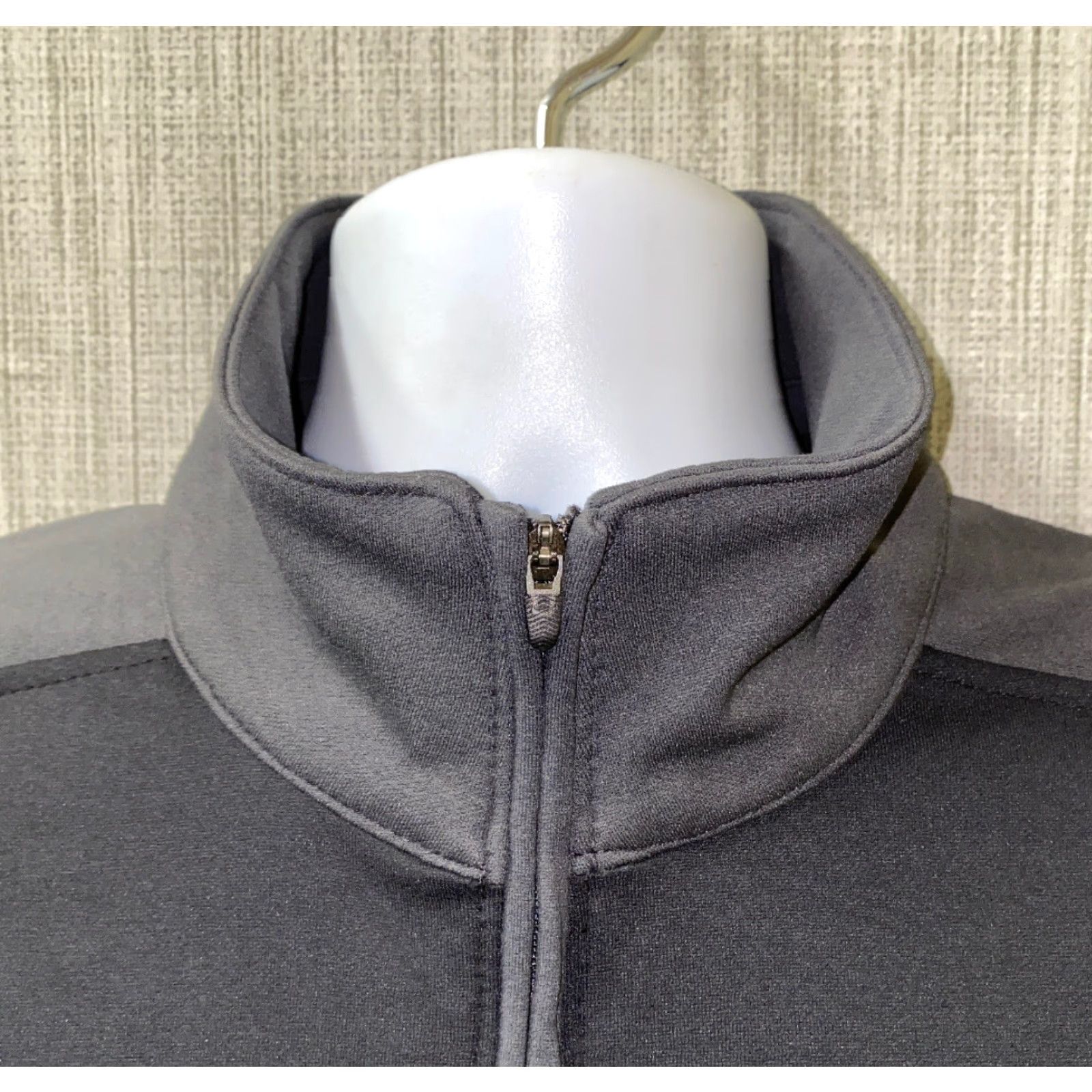 Nike Nike 1/2 Zip Pullover Jacket Mens Gray L NWT Size US L / EU 52-54 / 3 - 3 Thumbnail
