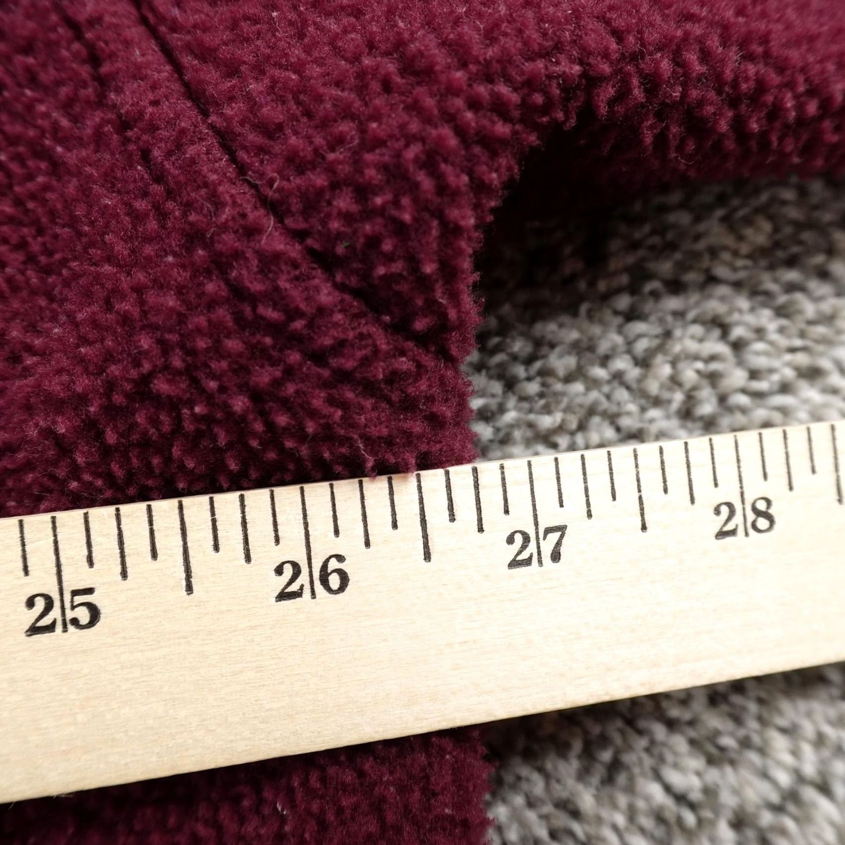 Abercrombie & Fitch VINTAGE Abercrombie & Fitch Hoodie Mens L Red Purple Henley Pullover Fleece Jacket USA Size US L / EU 52-54 / 3 - 7 Thumbnail