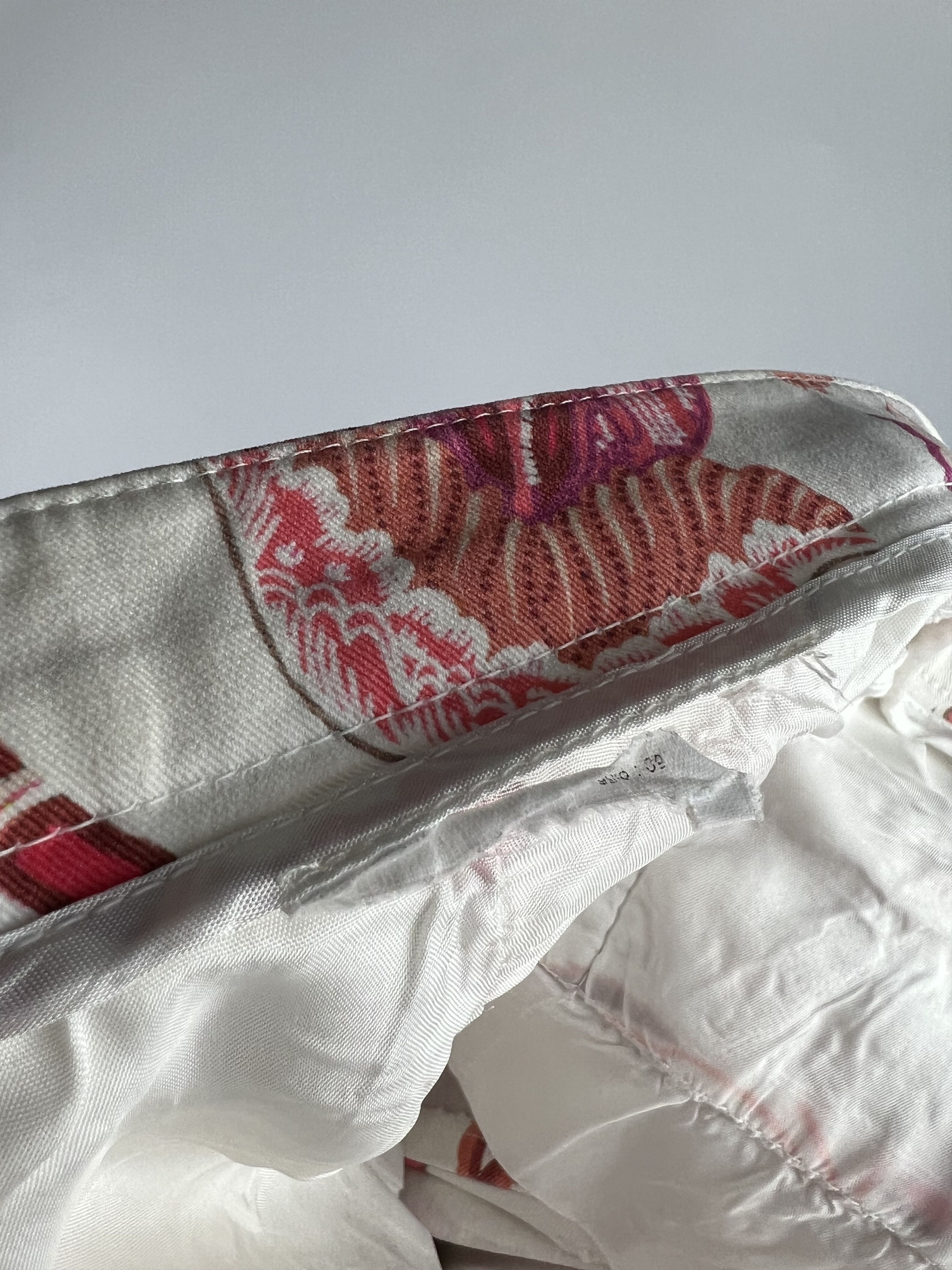 Etro Etro Women's Floral Print Cropped Cotton Pants Size 40 Size 27" / US 4 / IT 40 - 13 Thumbnail