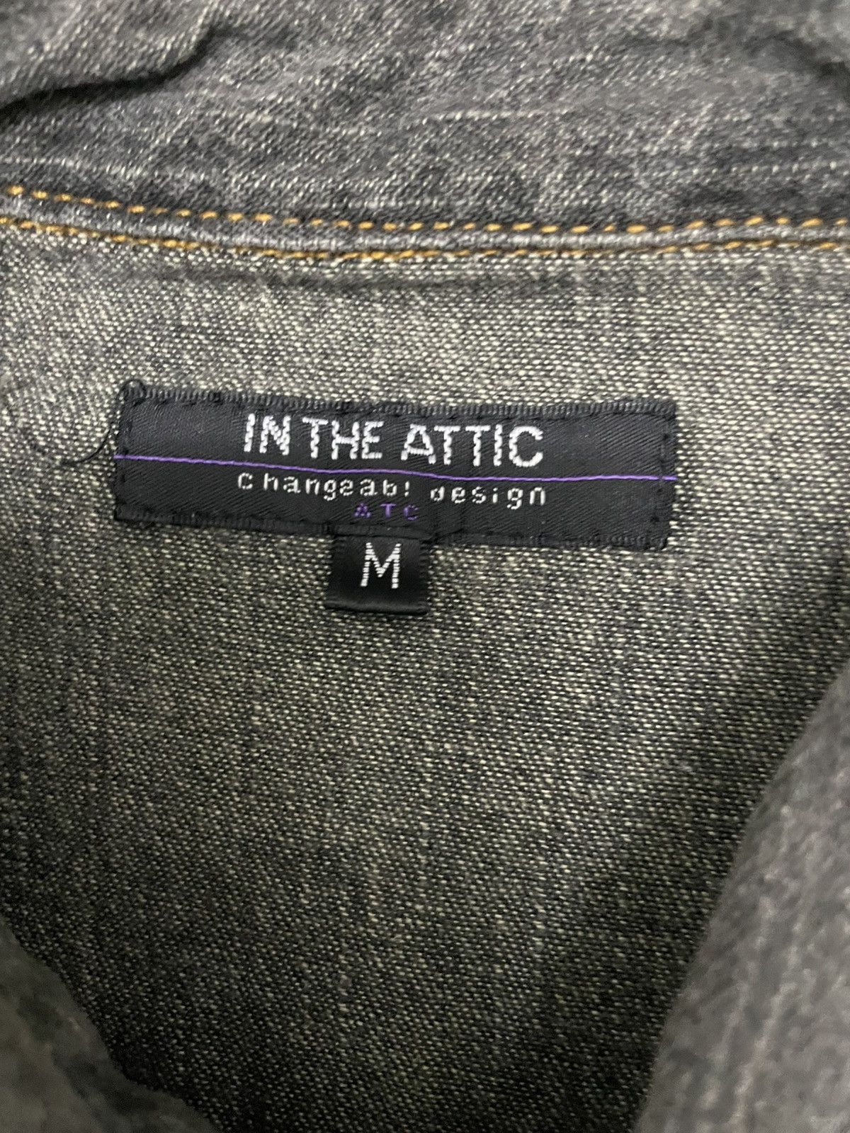 In The Attic In The Attic Changeabl Design Denim Jacket Distressed Size US M / EU 48-50 / 2 - 13 Thumbnail
