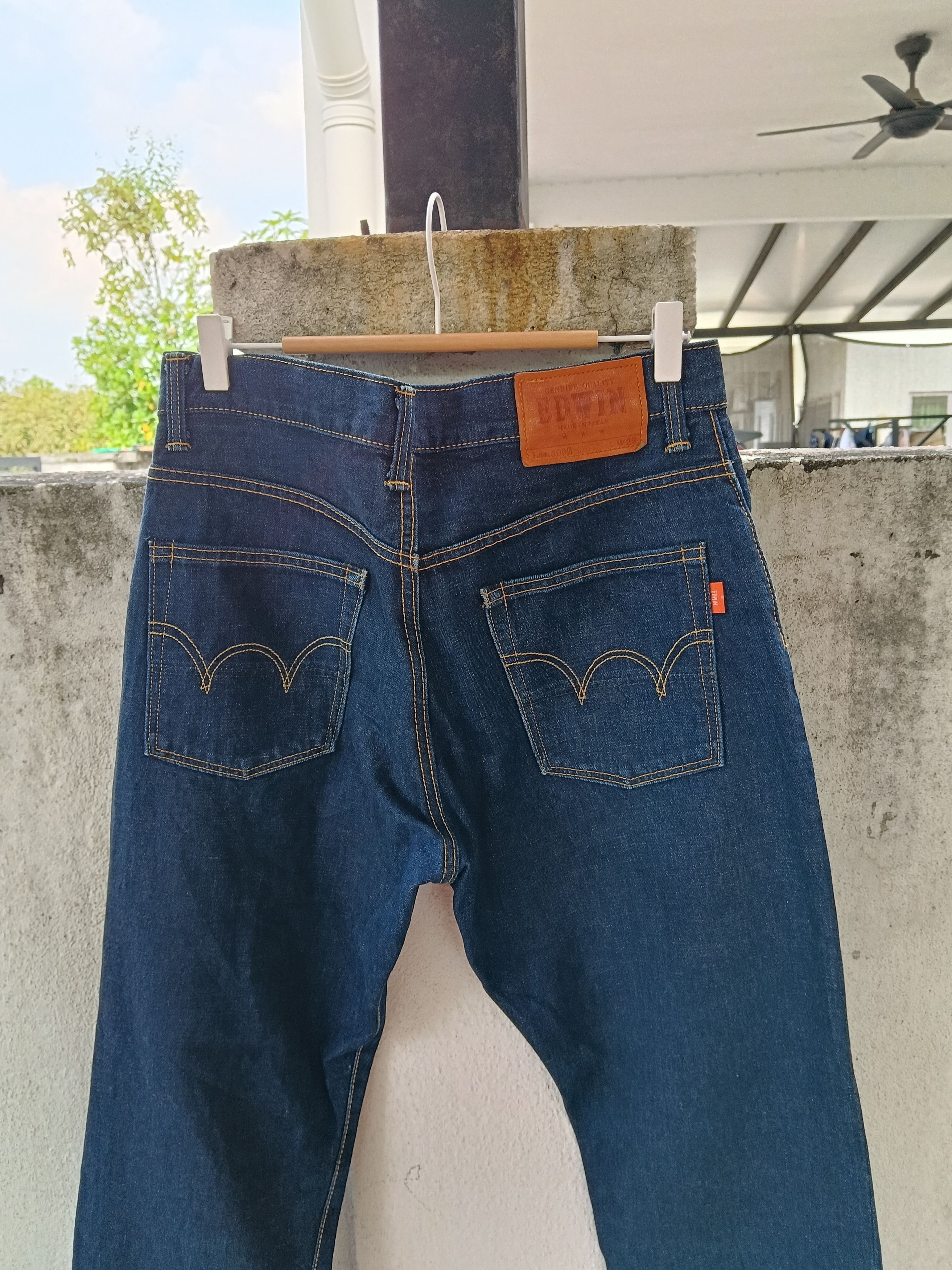 Edwin 💥 Edwin 505 Japanese Selvedge Denim💥 Size US 32 / EU 48 - 10 Thumbnail