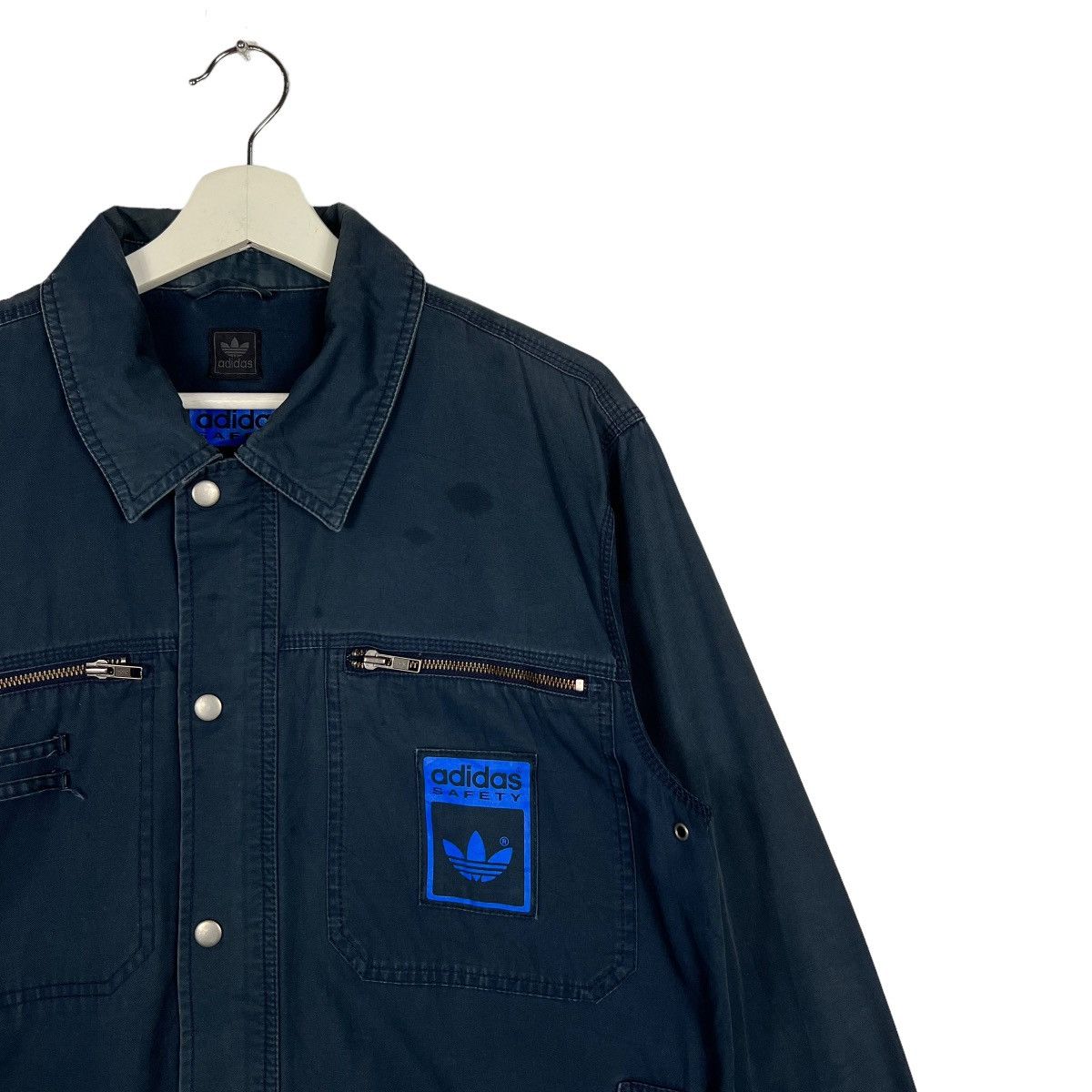Adidas 🔥 VINTAGE ADIDAS SAFETY CARGO UTILITY JACKET Size US M / EU 48-50 / 2 - 6 Thumbnail